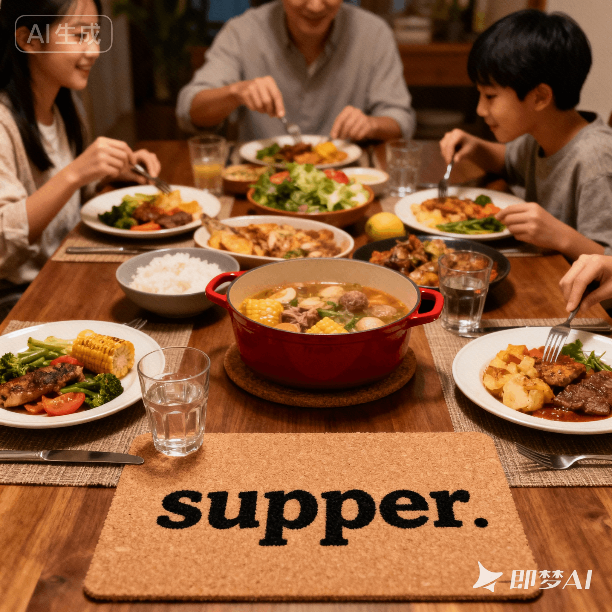 supper是什么意思_supper怎么读_音标ˈsʌpə(r)