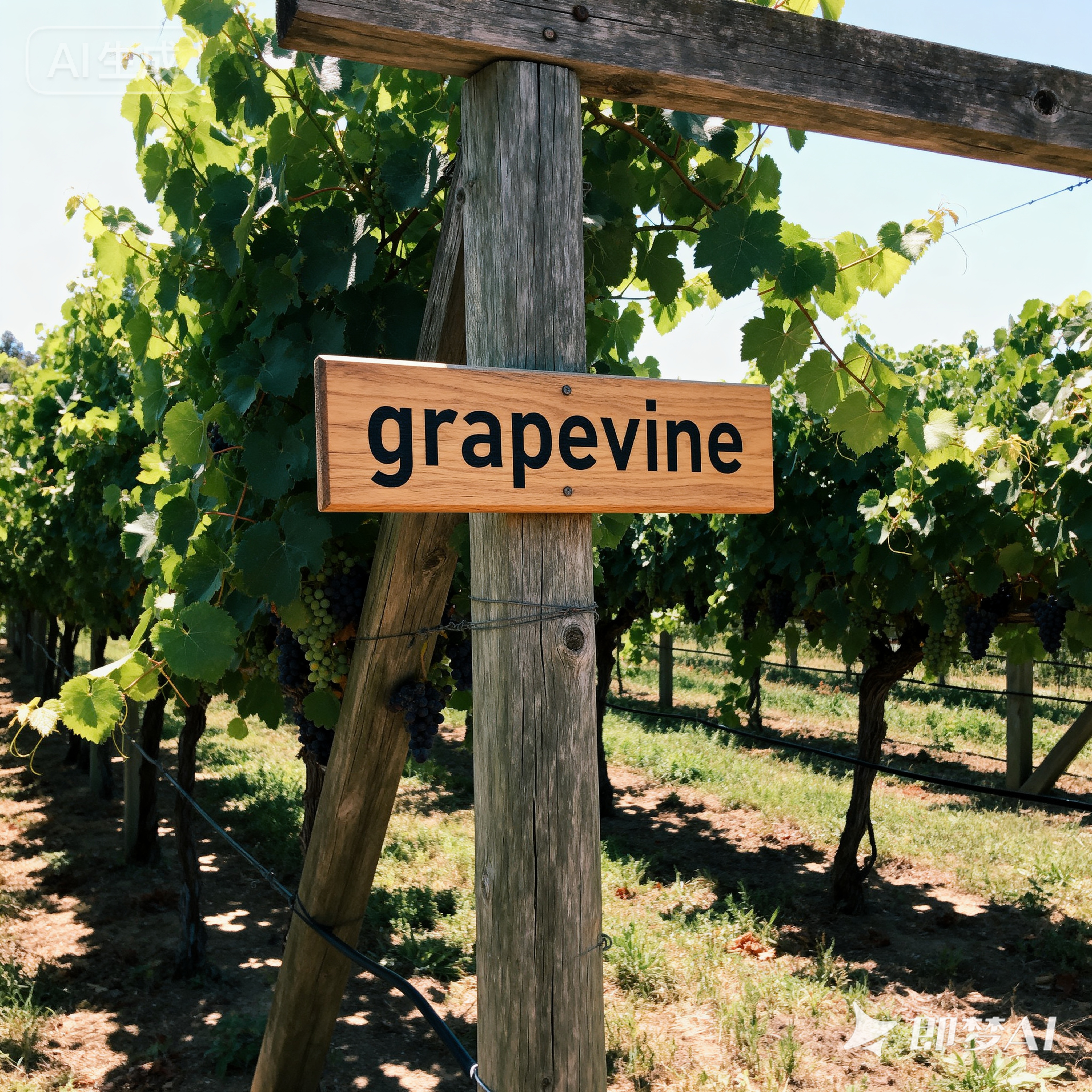 grapevine是什么意思_grapevine怎么读_音标'ɡreɪpvaɪn