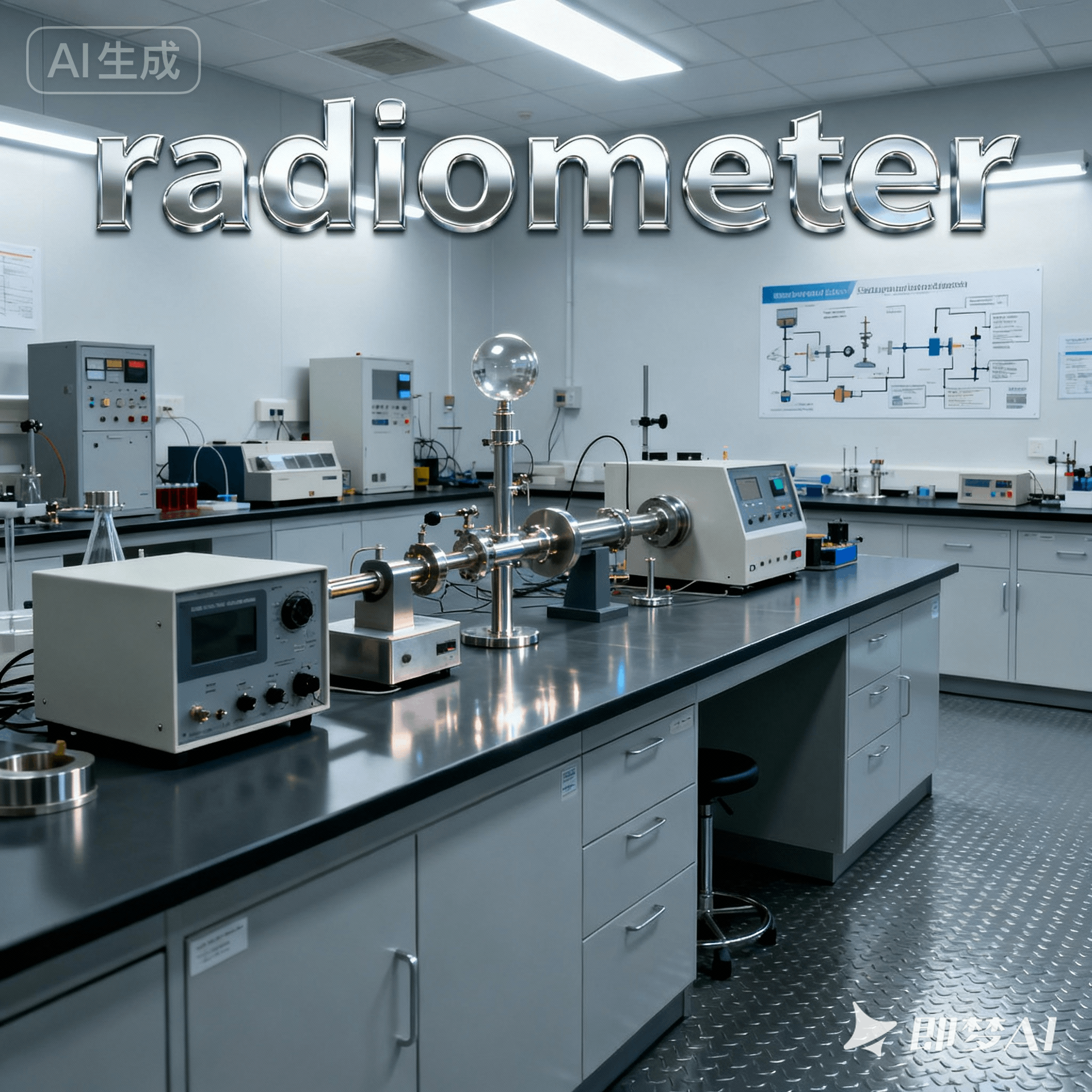 radiometer是什么意思_radiometer怎么读_音标ˌreɪdɪ'ɒmɪtə