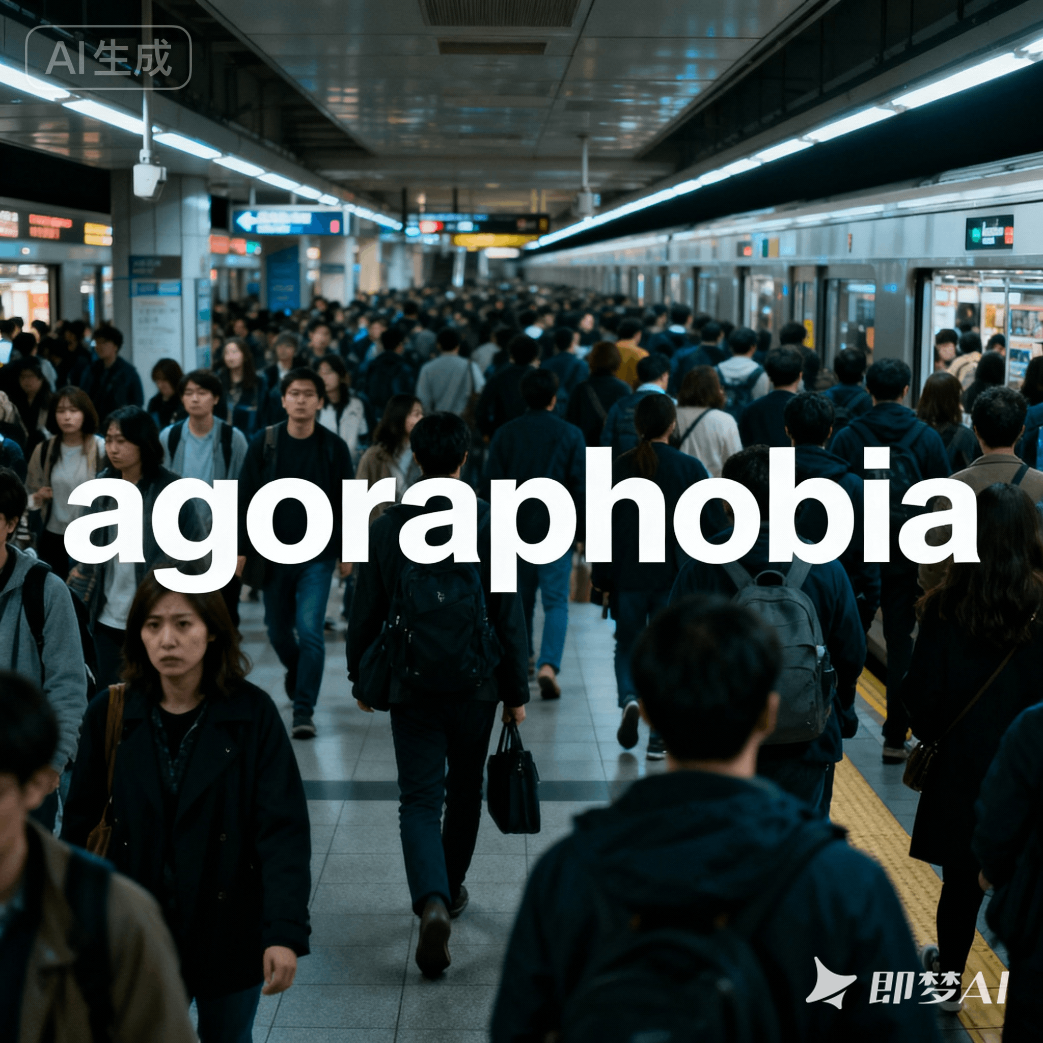 agoraphobia是什么意思_agoraphobia怎么读_音标ˌæɡərə'fəʊbɪə