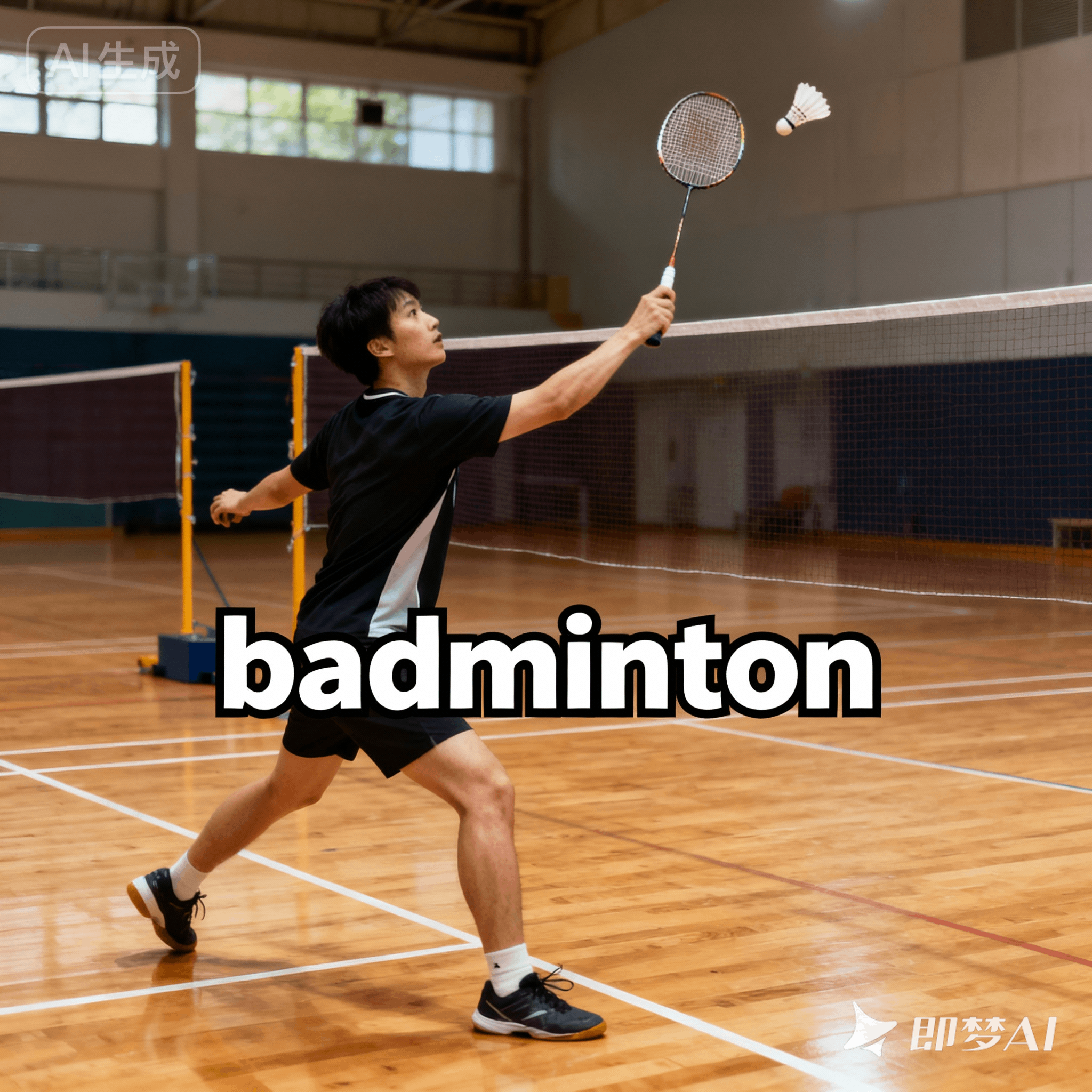 badminton是什么意思_badminton怎么读_音标'bædmɪntən