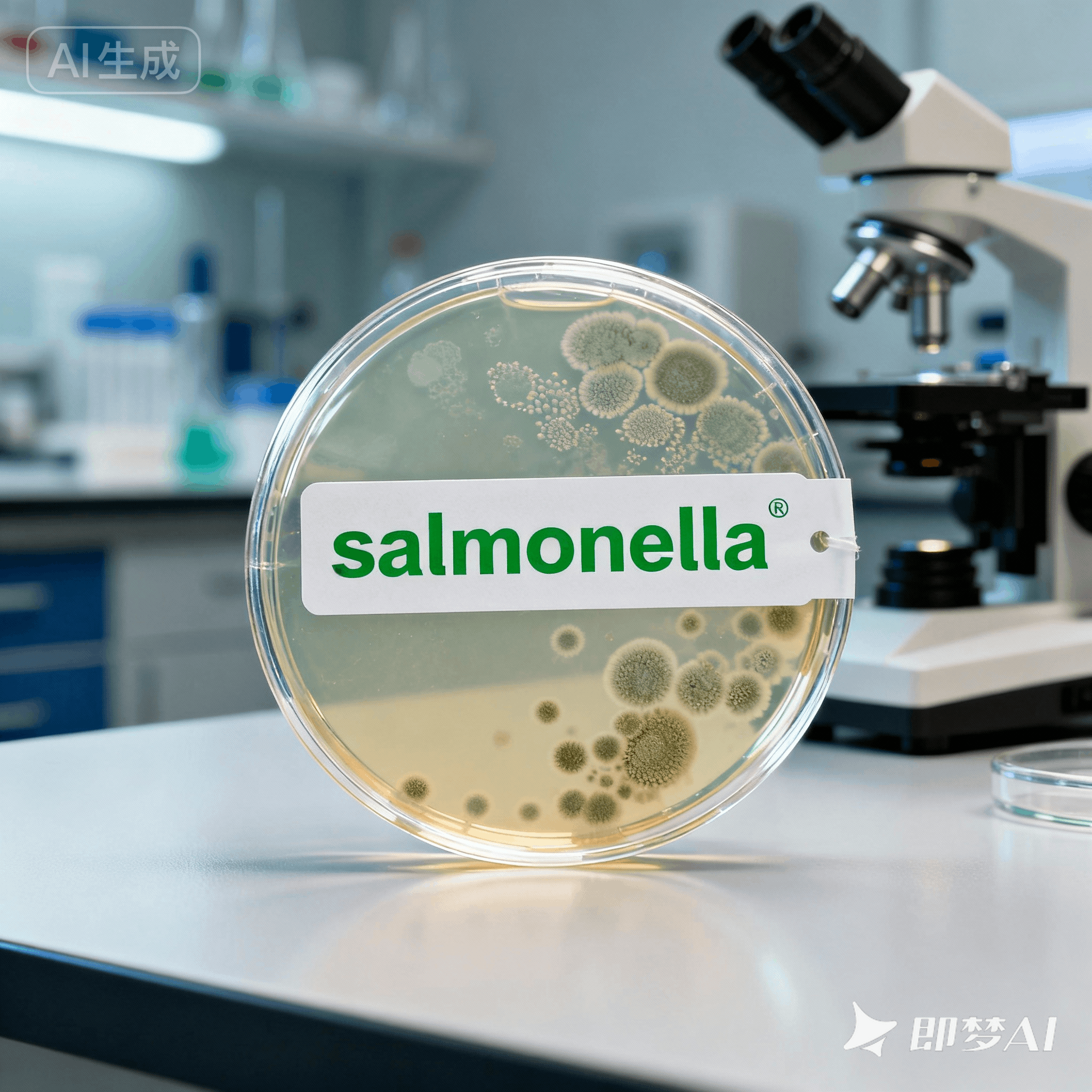 salmonella是什么意思_salmonella怎么读_音标ˌsælmə'nelə