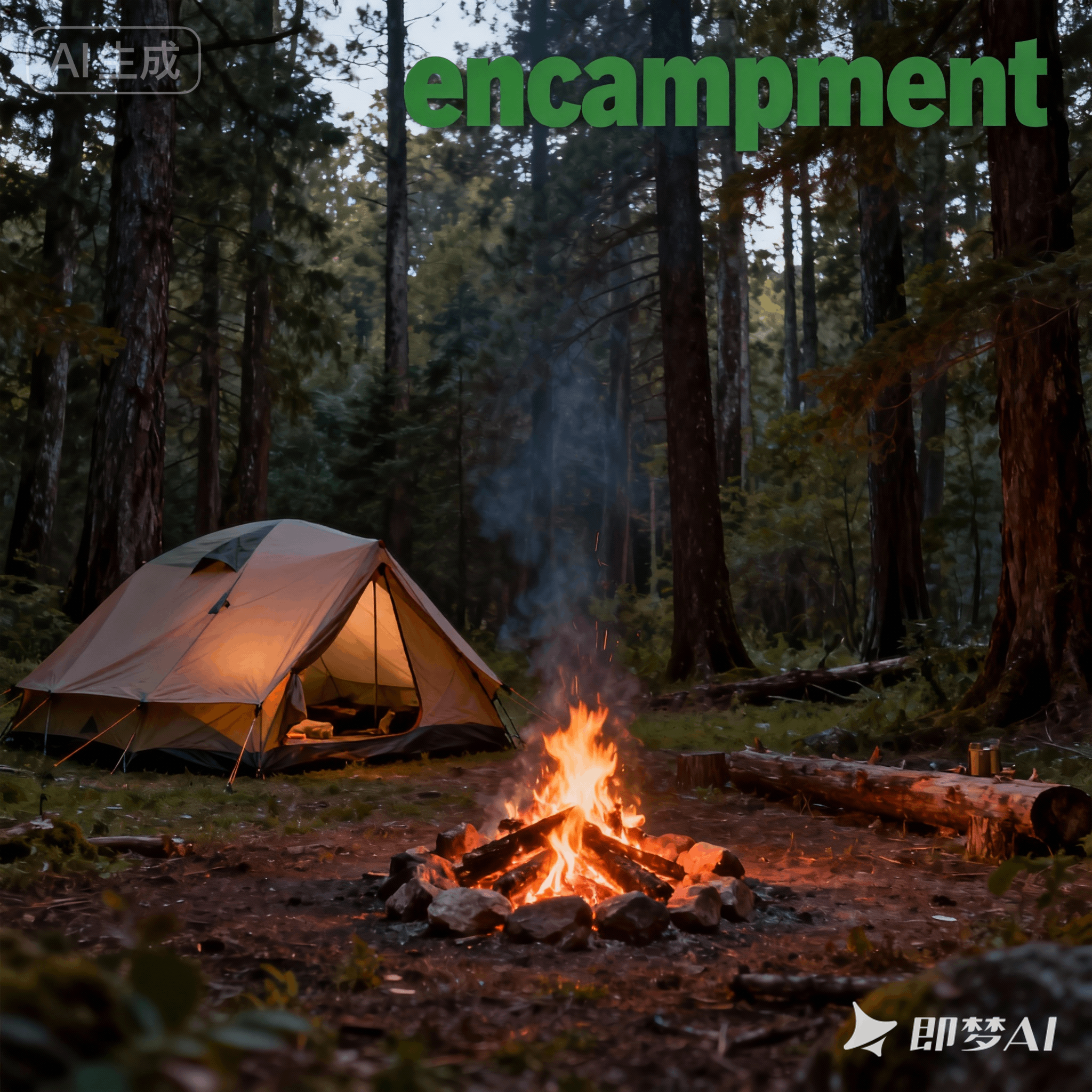 encampment是什么意思_encampment怎么读_音标ɪn'kæmpmənt