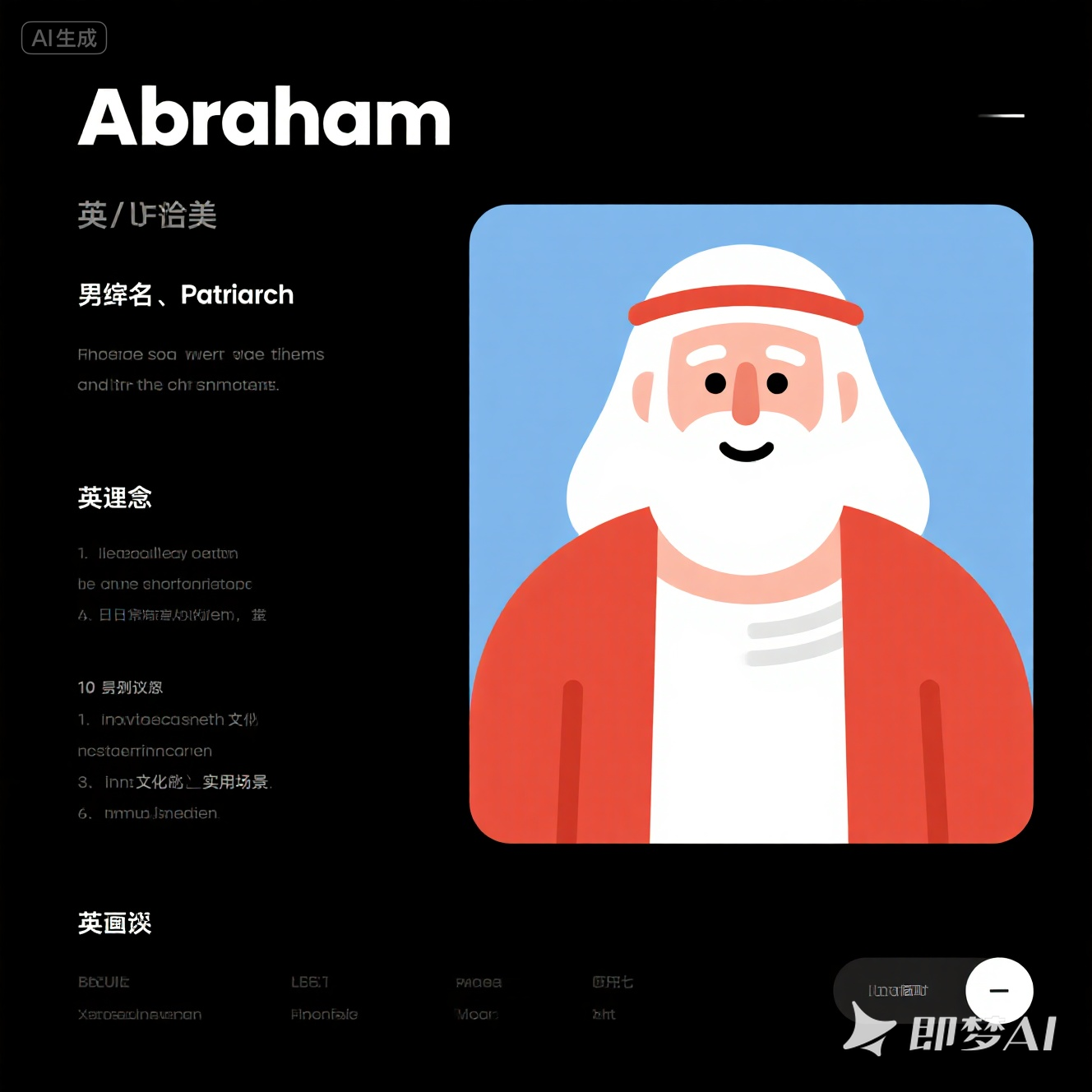 abraham 是什么意思_abraham 怎么读_音标 'eɪbrəˌhæm