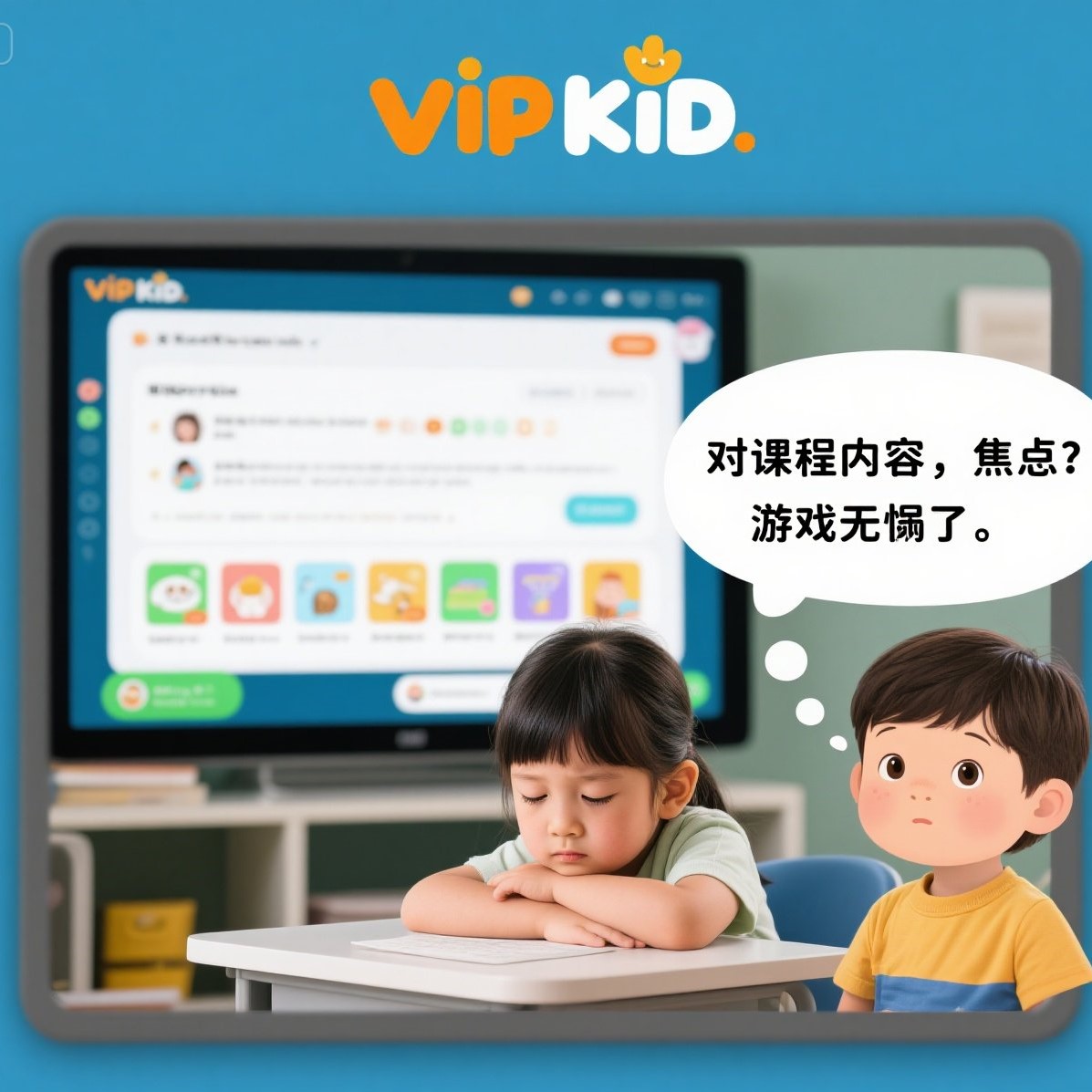 哪些因素导致部分孩子不喜欢 VIPKID 课程？