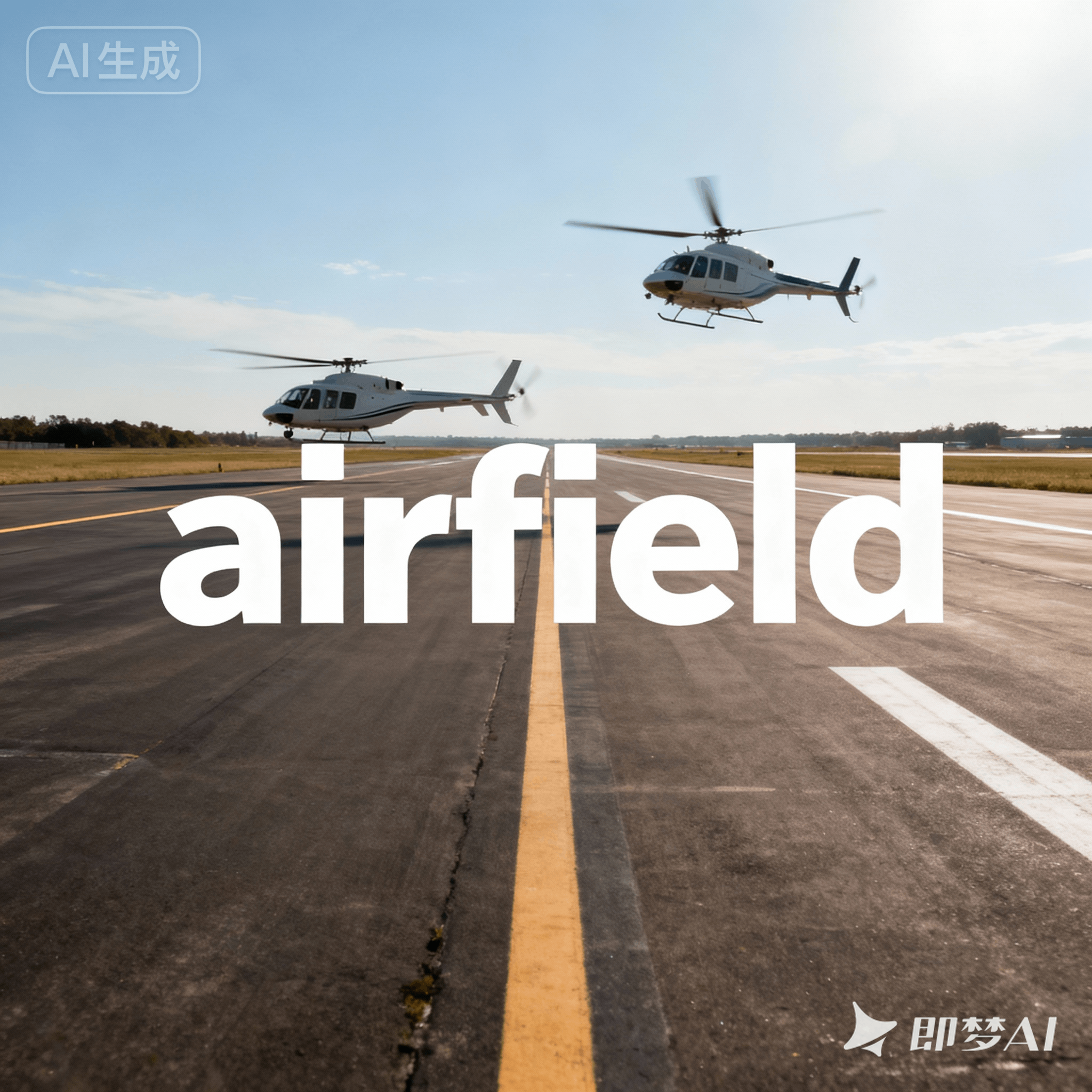 airfield是什么意思_airfield怎么读_音标'eəfi-ld