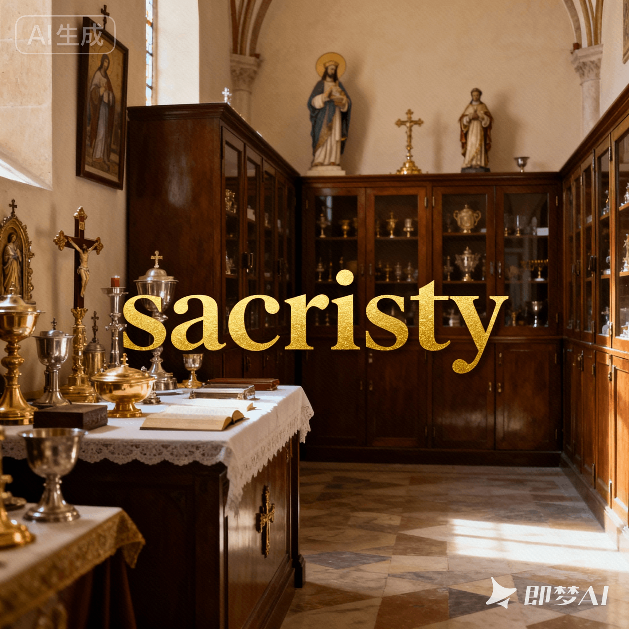 sacristy是什么意思_sacristy怎么读_音标'sækrɪstɪ