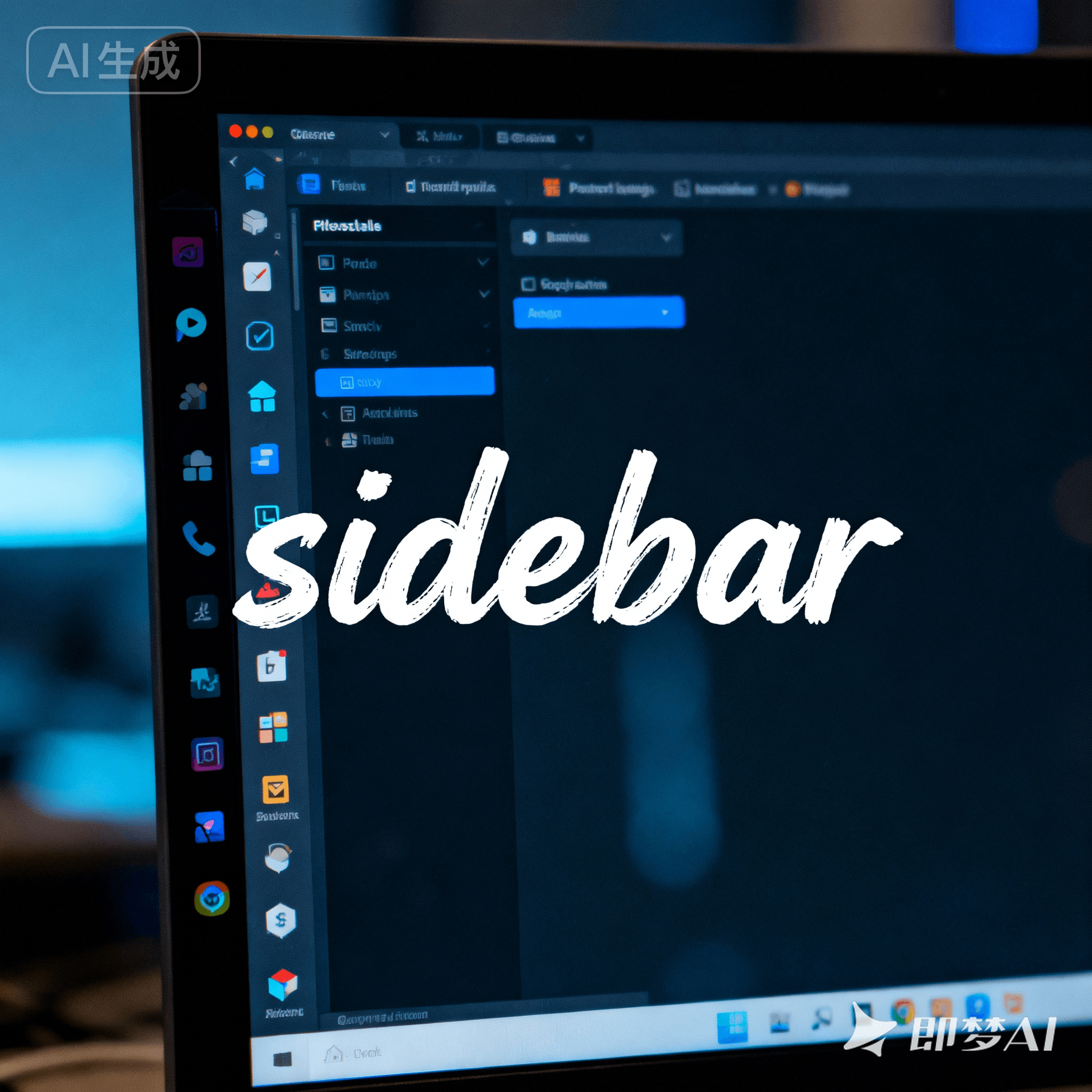 sidebar是什么意思_sidebar怎么读_音标'saɪdbɑ-(r)