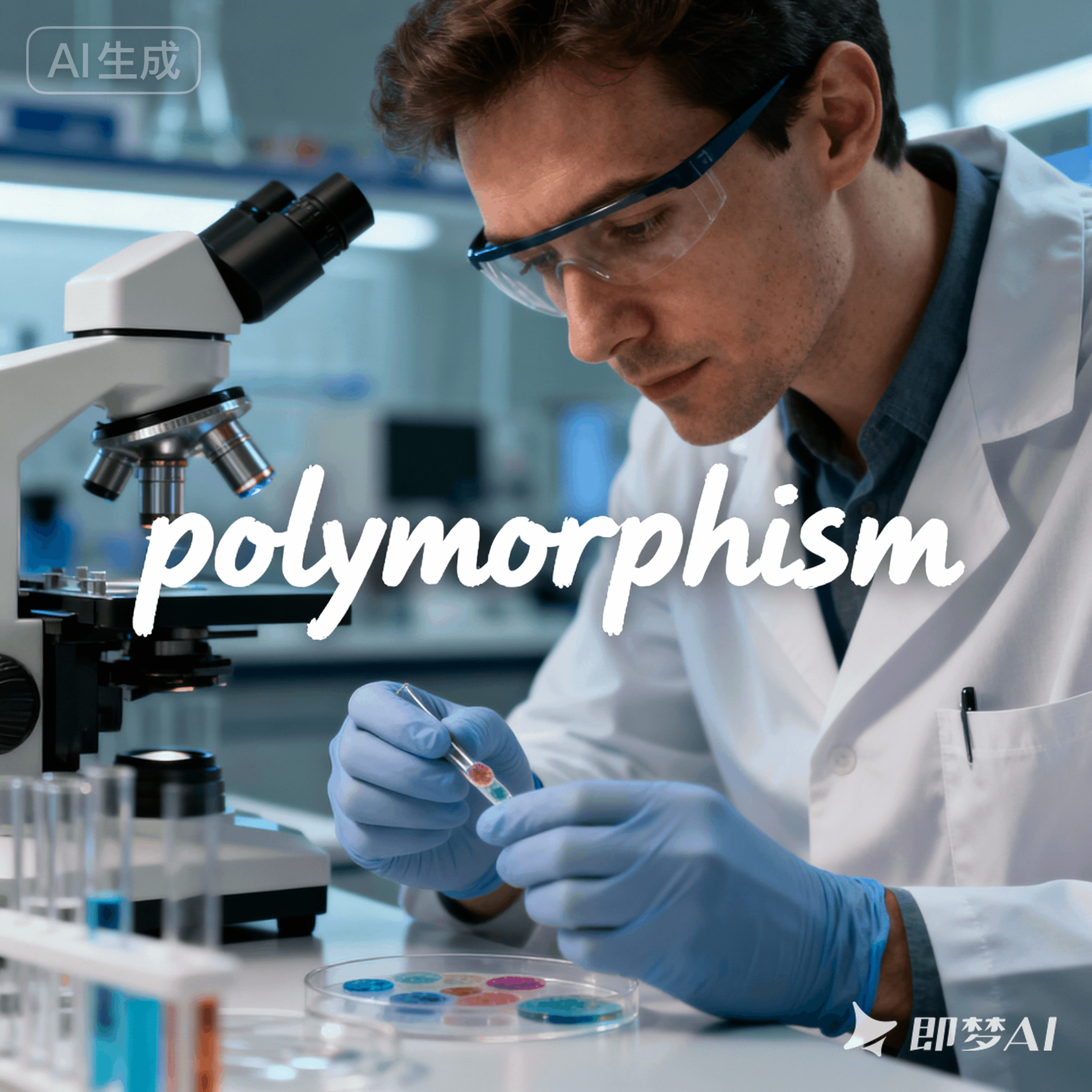 polymorphism是什么意思_polymorphism怎么读_音标ˌpɒlɪ'mɔ-fɪzəm