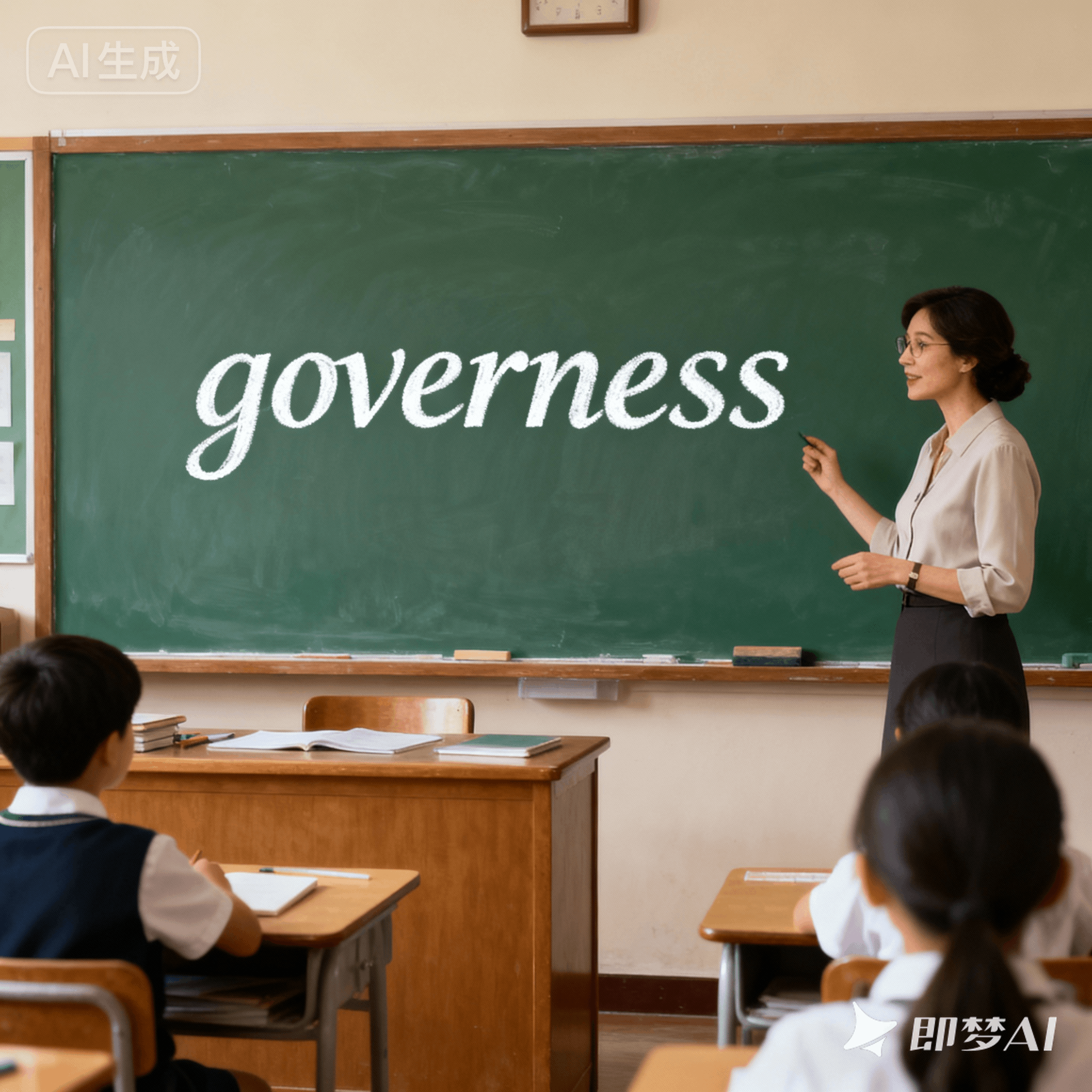 governess是什么意思_governess怎么读_音标ˈgʌvənəs