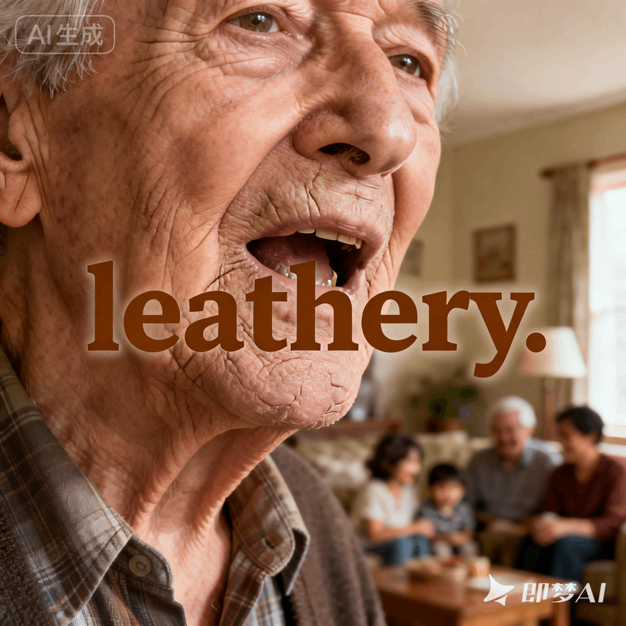 leathery是什么意思_leathery怎么读_音标ˈleðərɪ