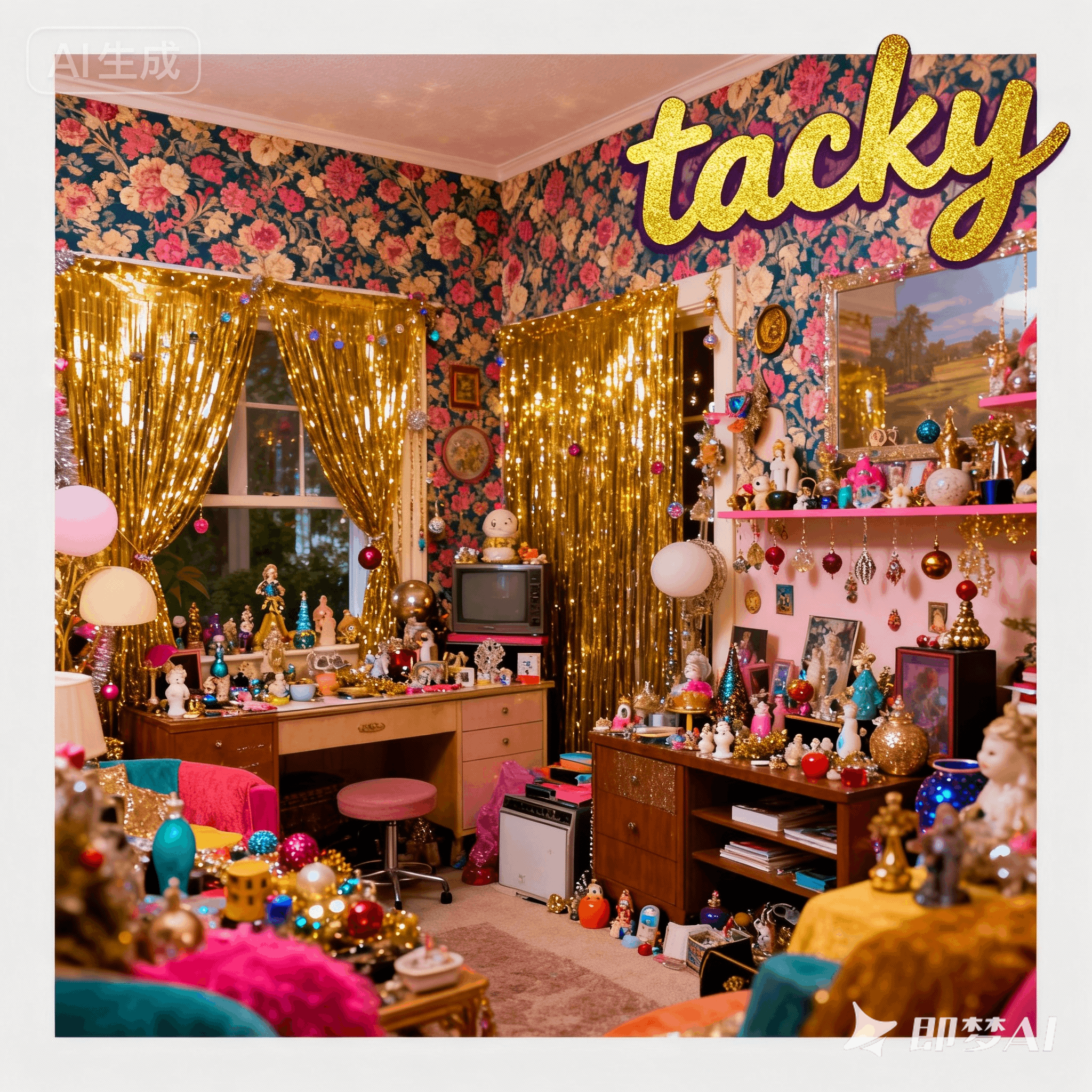 tacky是什么意思_tacky怎么读_音标'tækɪ