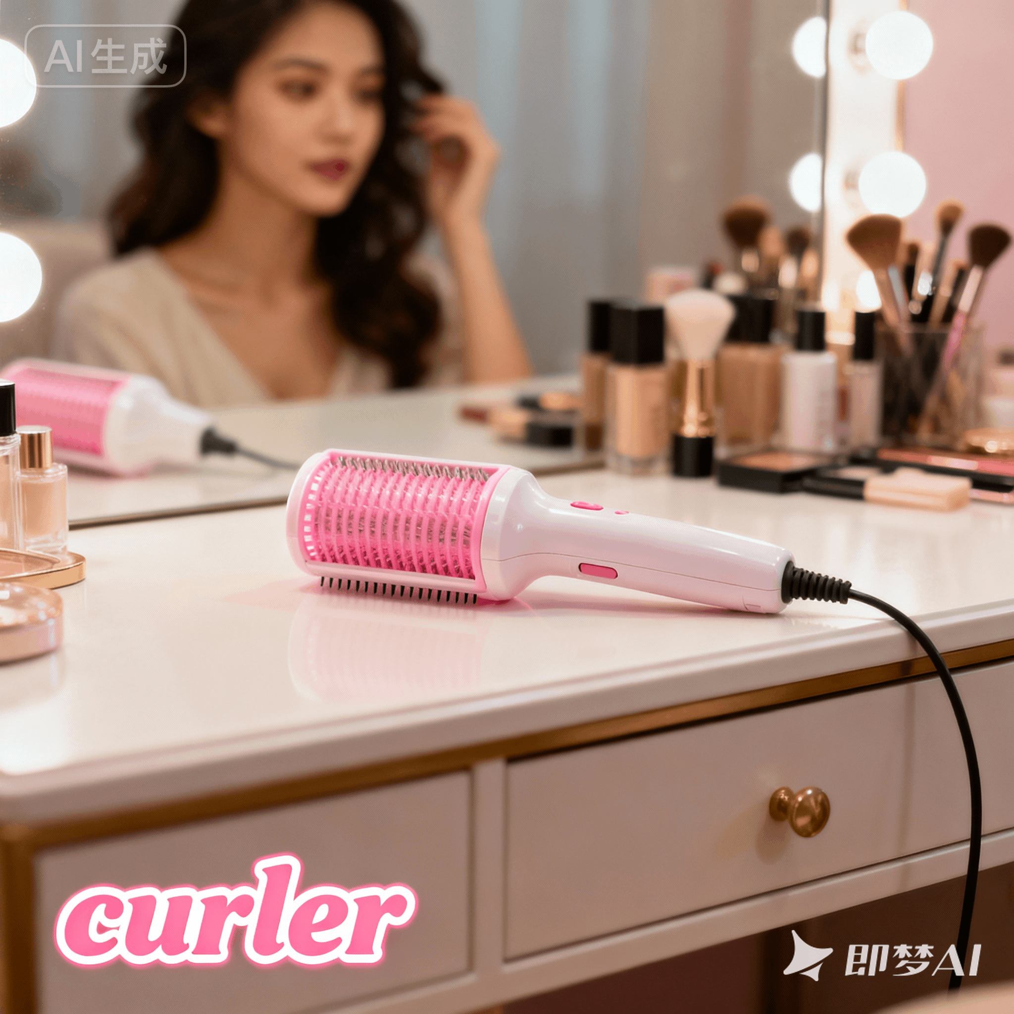 curler是什么意思_curler怎么读_音标'kɜ-lə(r)