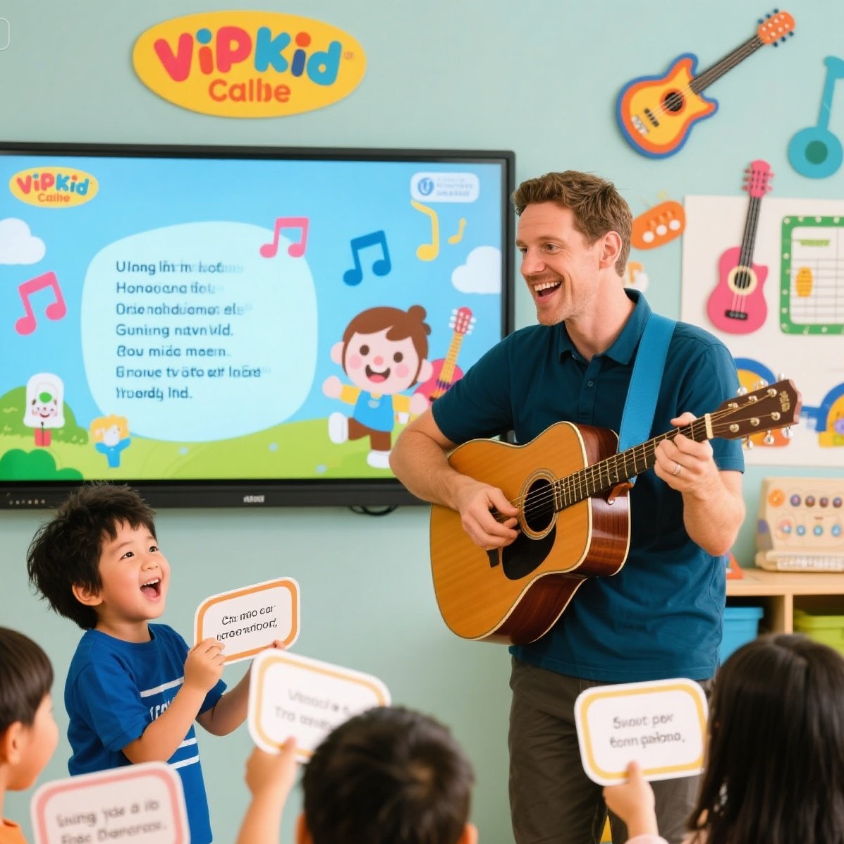 VIPKID 课程：音乐学习的融入与拓展