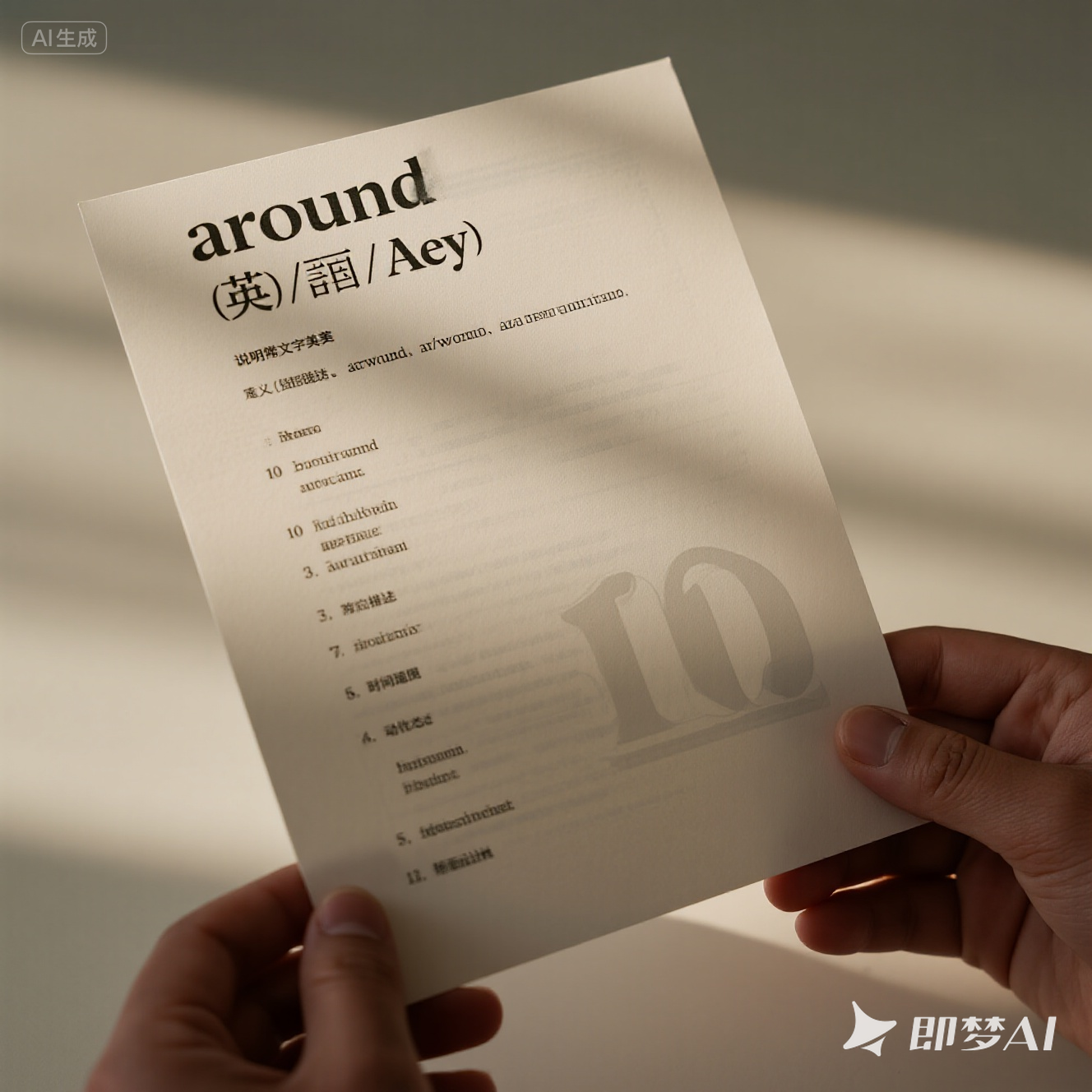 around 是什么意思_around 怎么读_音标ə'raʊnd