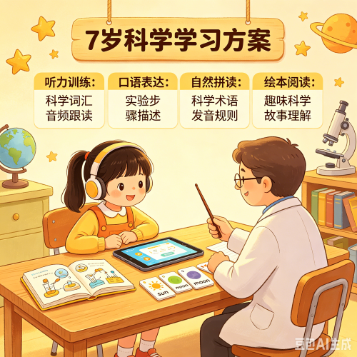 7岁孩子英语怎么学比较好