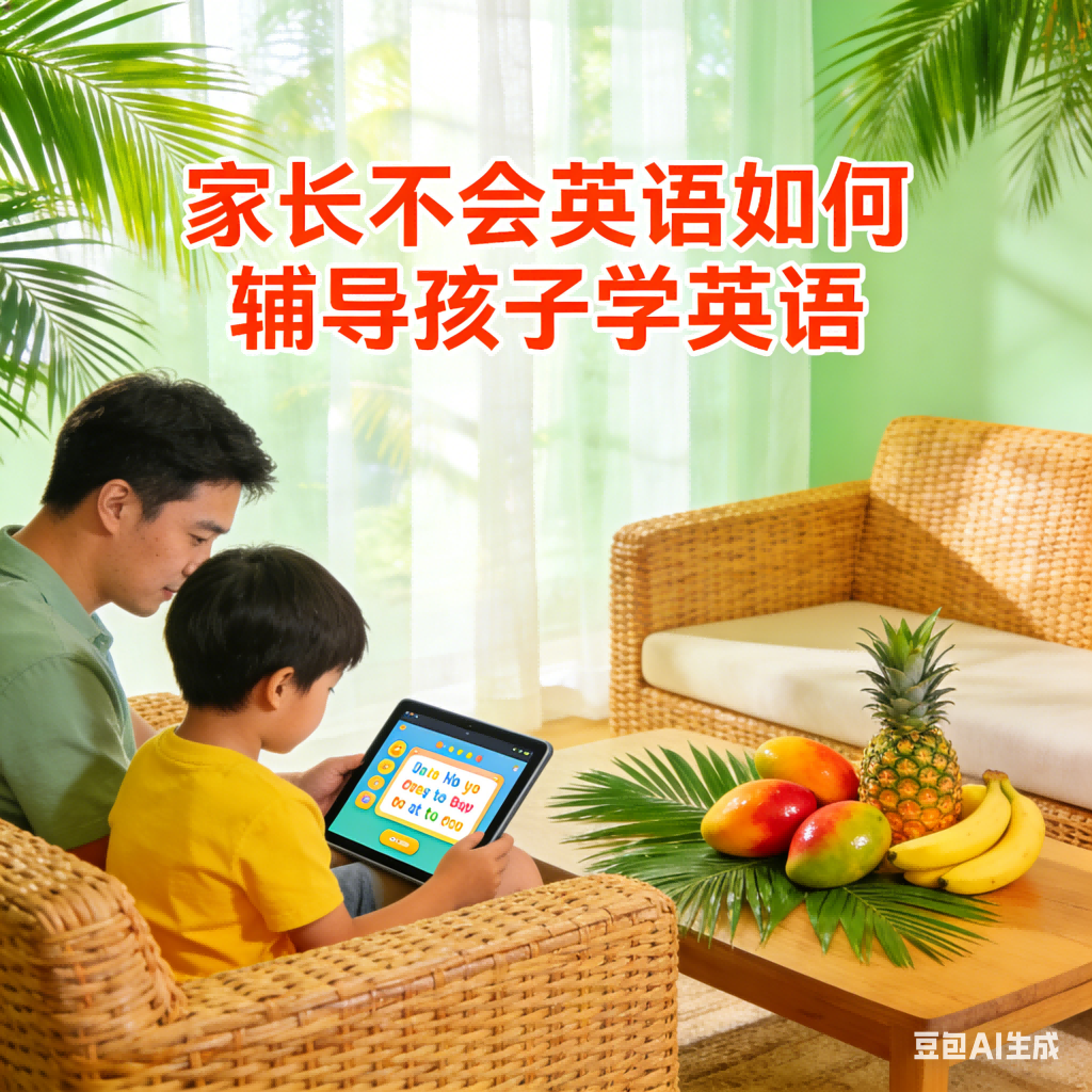 家长不会英语如何辅导孩子学英语