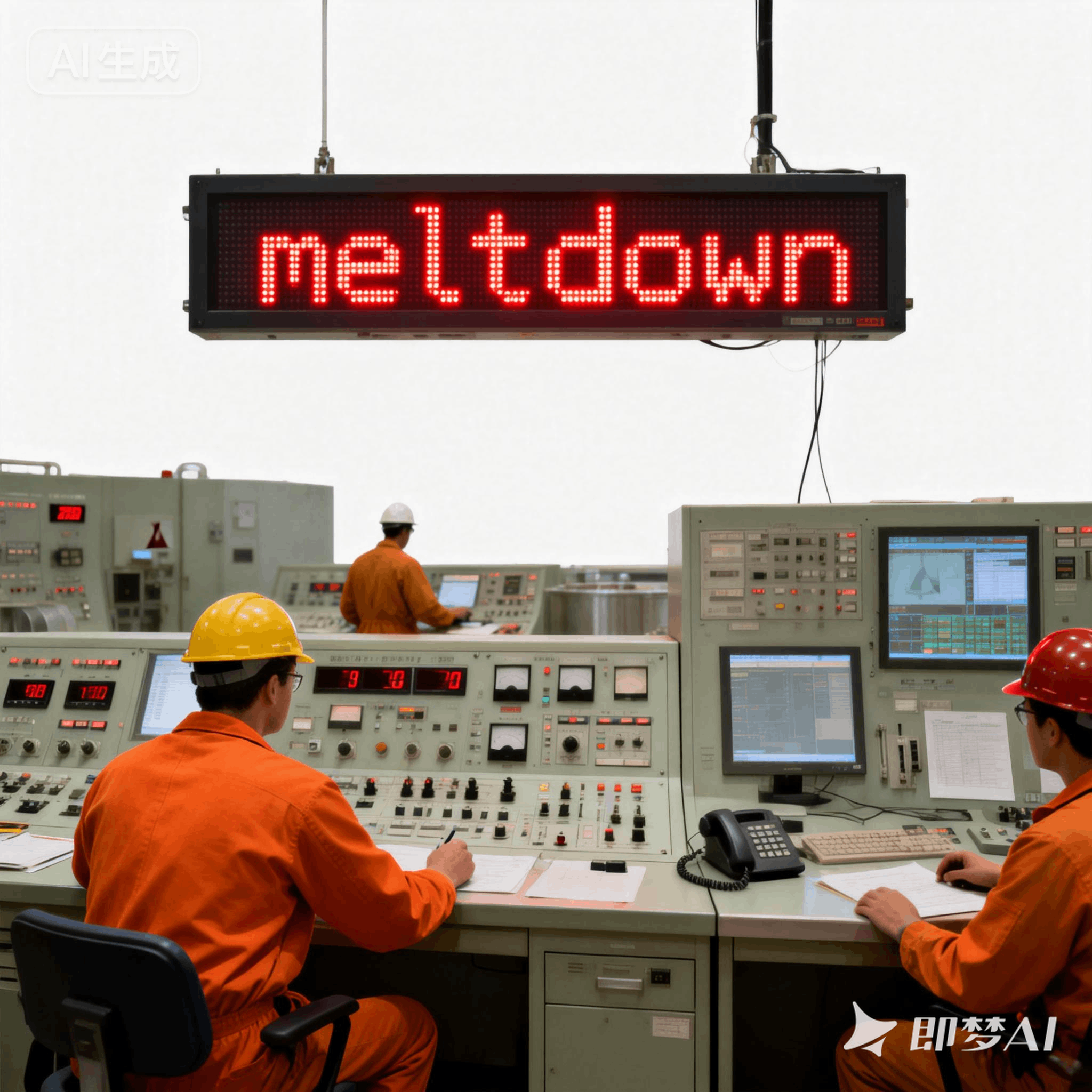meltdown是什么意思_meltdown怎么读_音标ˈmeltdaʊn