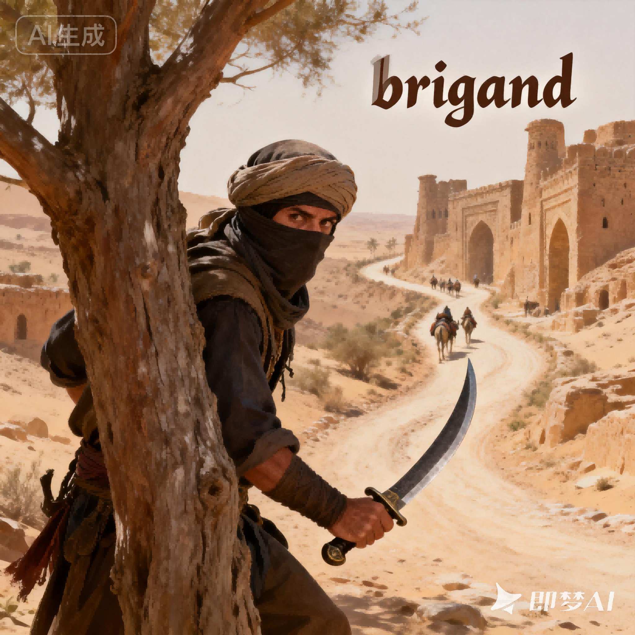 brigand是什么意思_brigand怎么读_音标'brɪɡənd