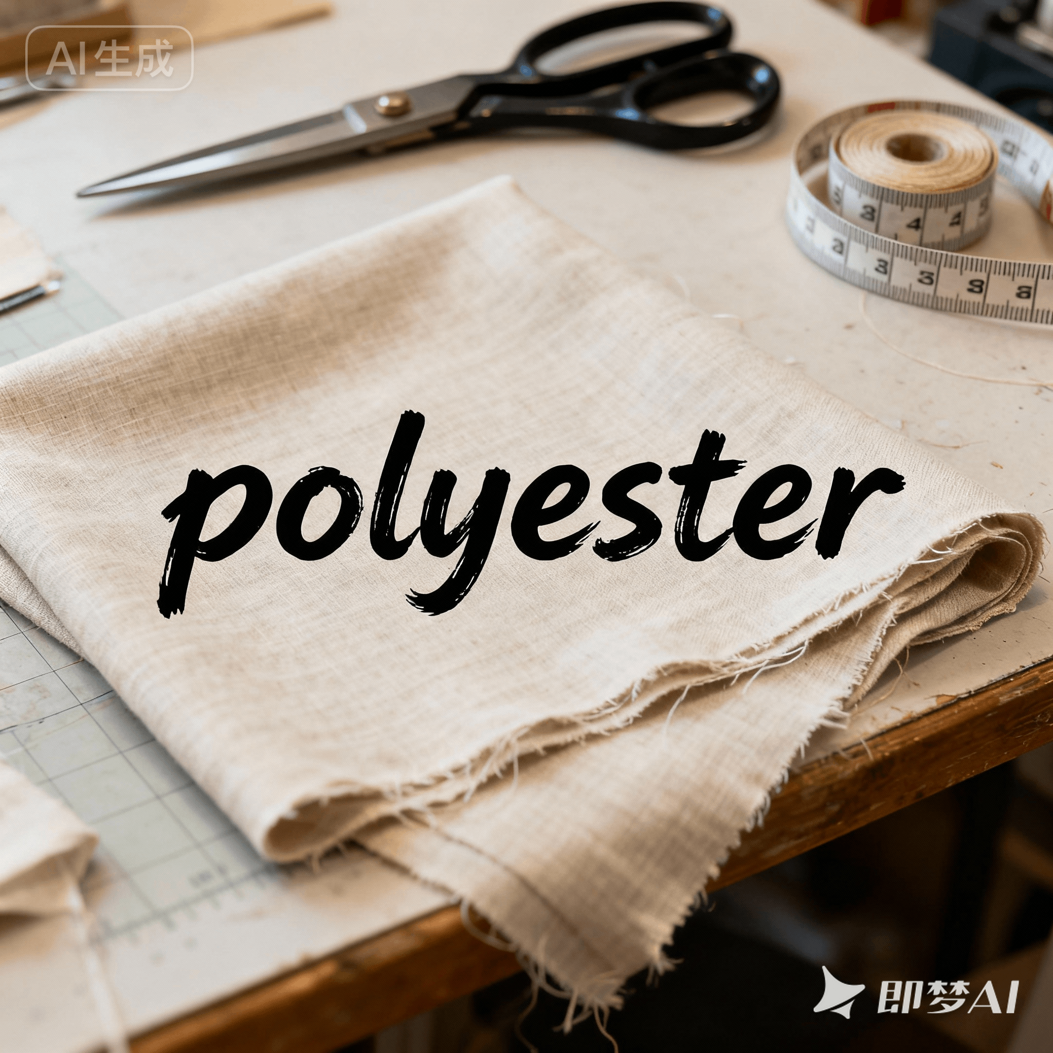 polyester是什么意思_polyester怎么读_音标ˌpɒlɪˈestə(r)