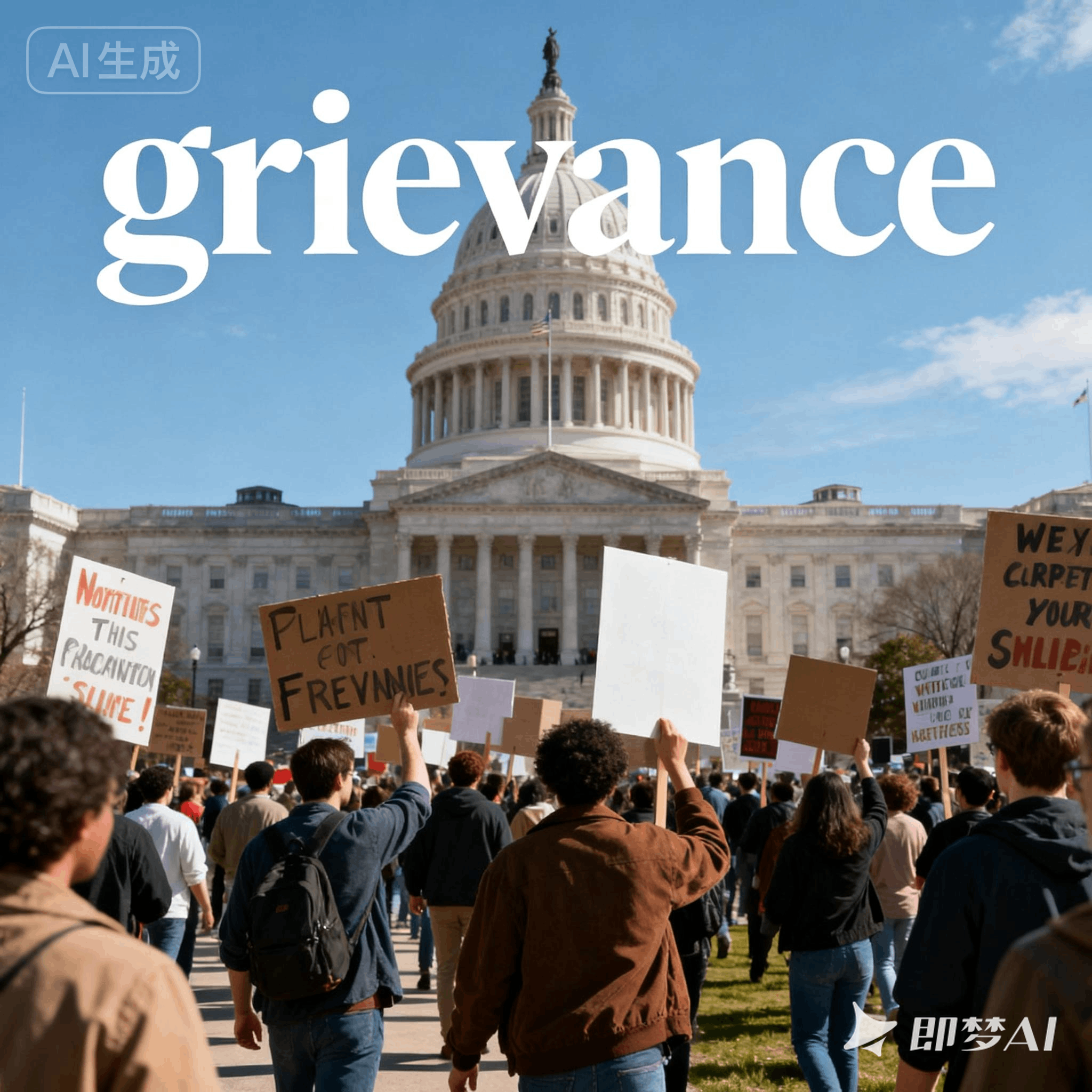 grievance是什么意思_grievance怎么读_音标ˈgri-vəns