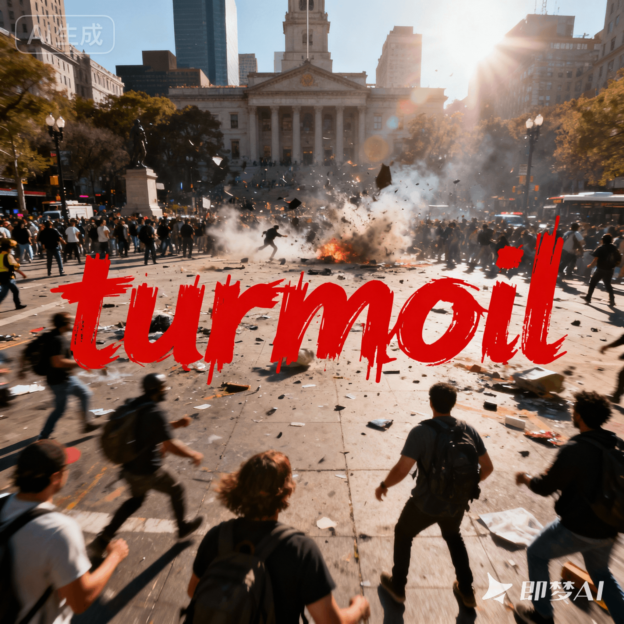 turmoil是什么意思_turmoil怎么读_音标ˈtɜ-mɒɪl