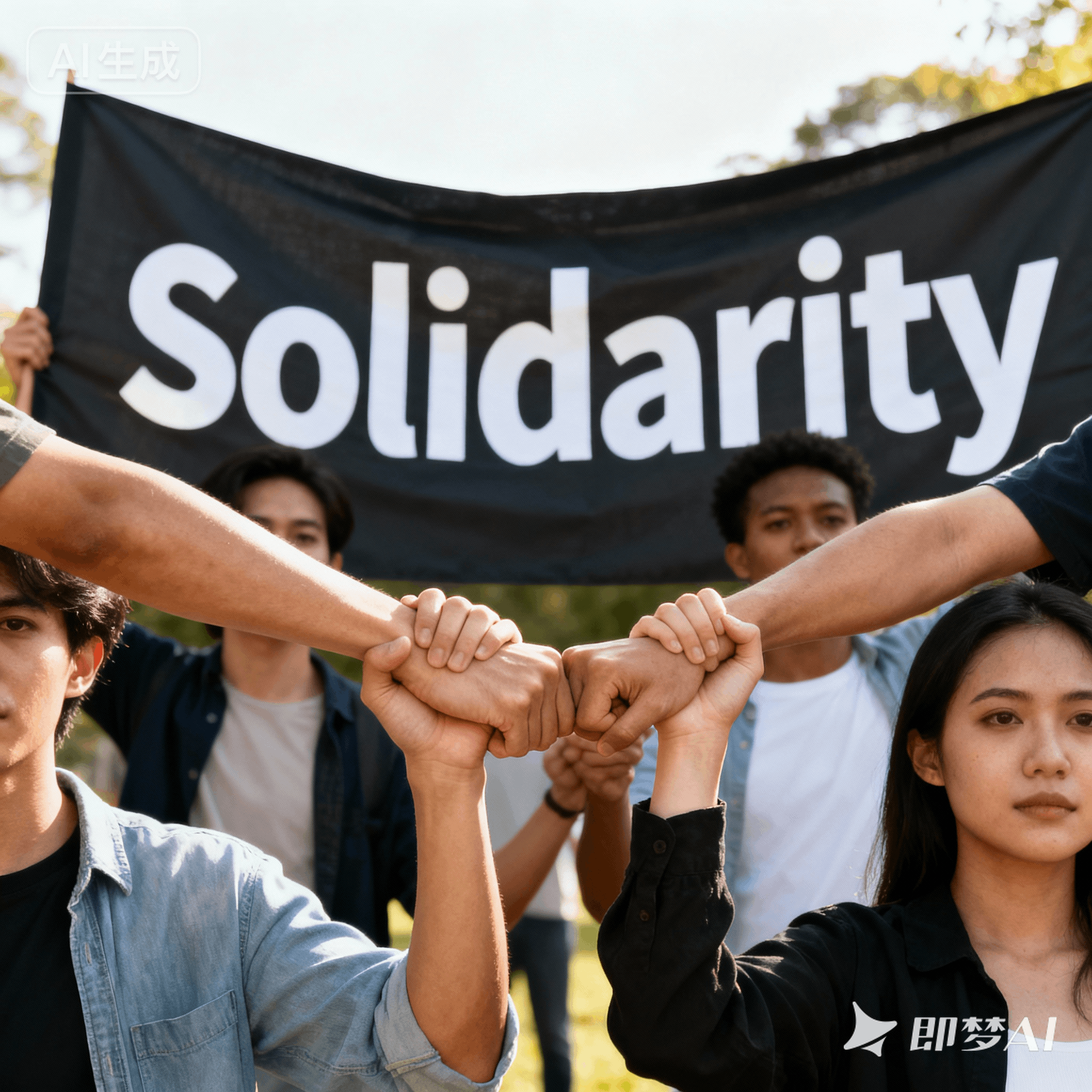 solidarity是什么意思_solidarity怎么读_音标ˌsɒlɪˈdærətɪ