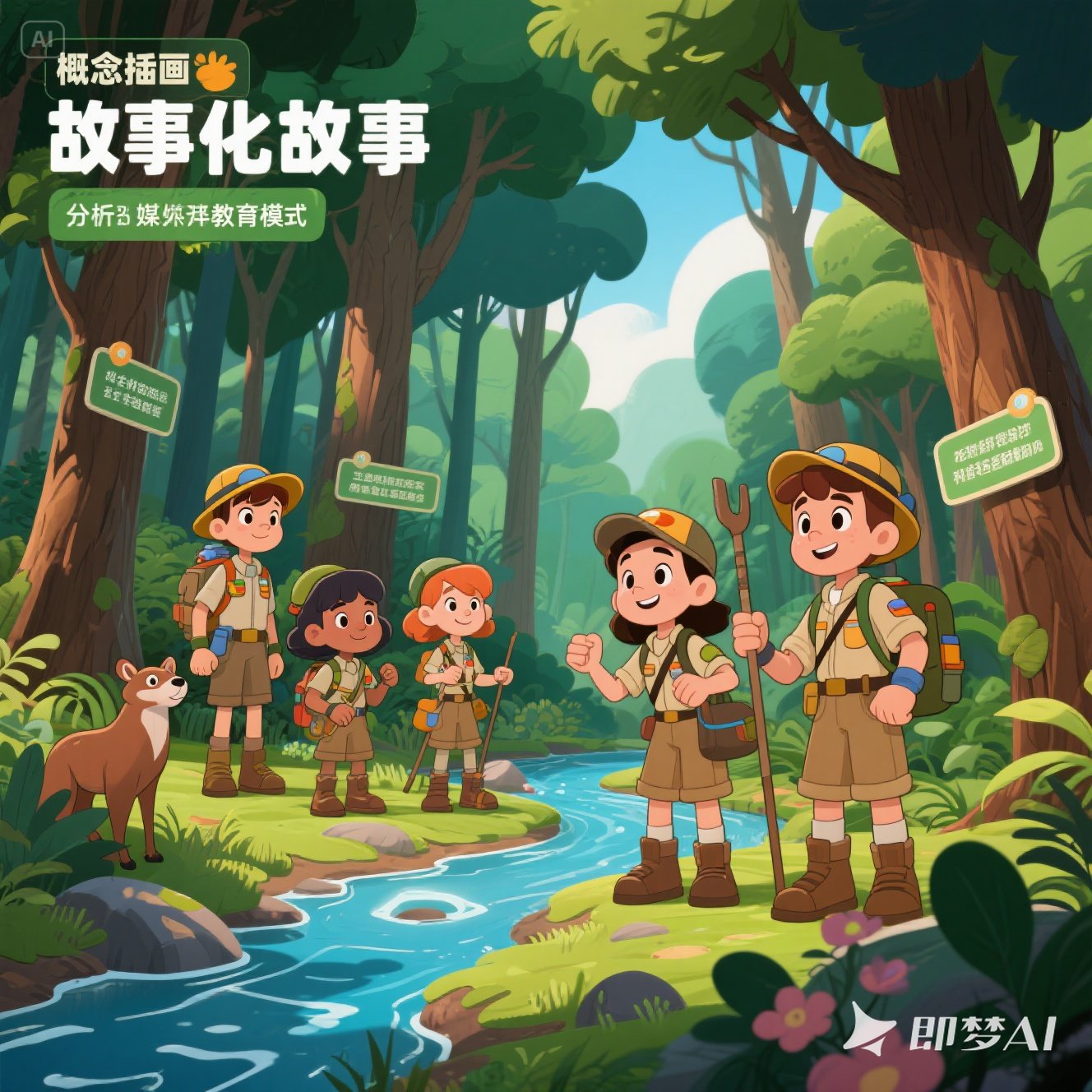 英语动画片中的自然科普知识？
