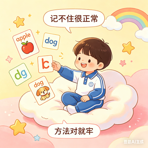 9岁孩子英语单词记不住正常吗