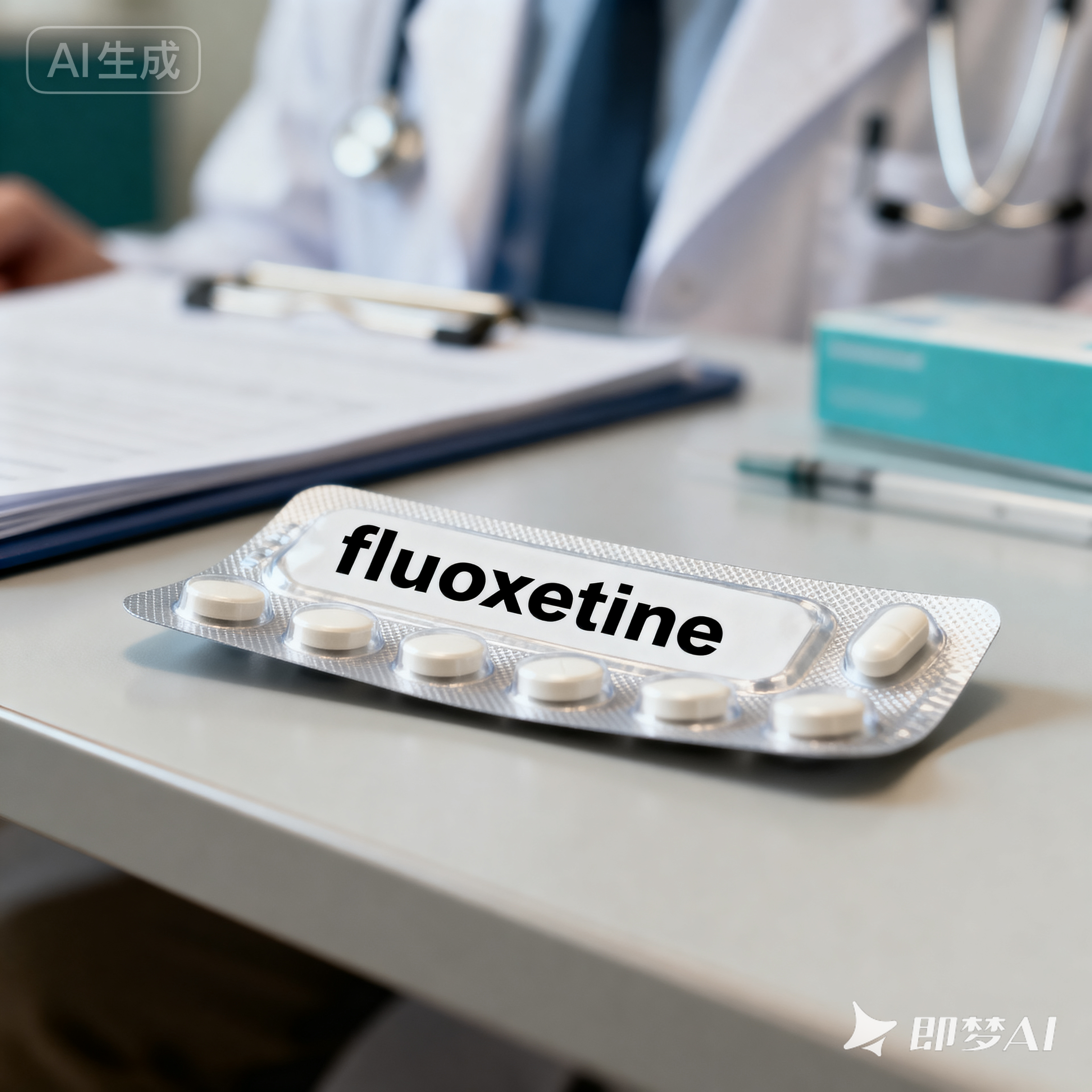 fluoxetine是什么意思_fluoxetine怎么读_音标flʊaksətən