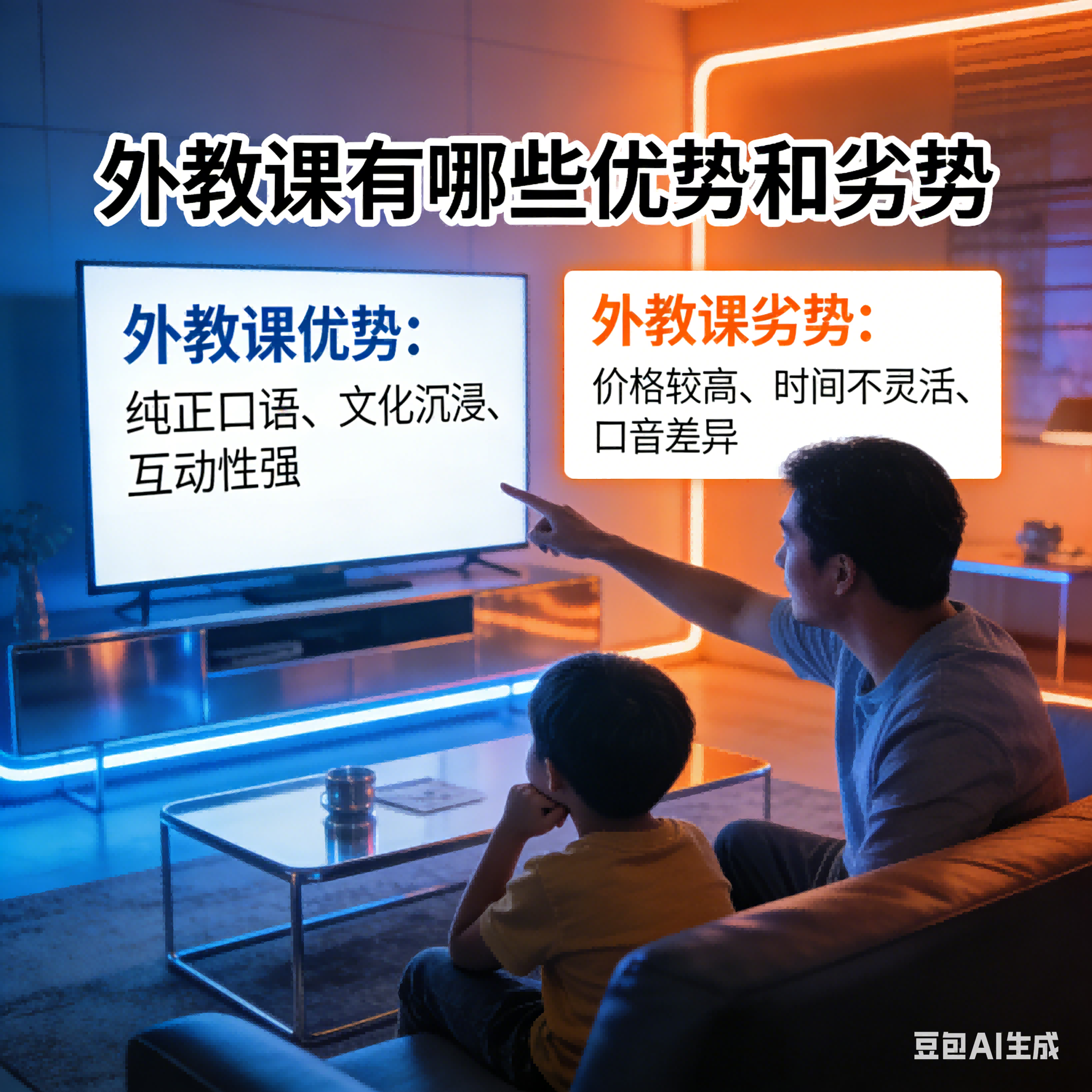 外教课有哪些优势和劣势