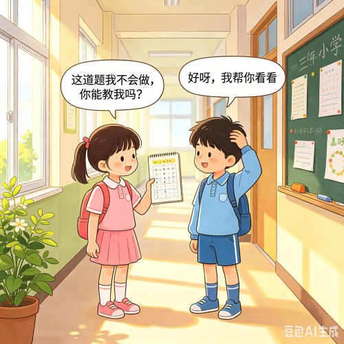 小学英语三年级对话