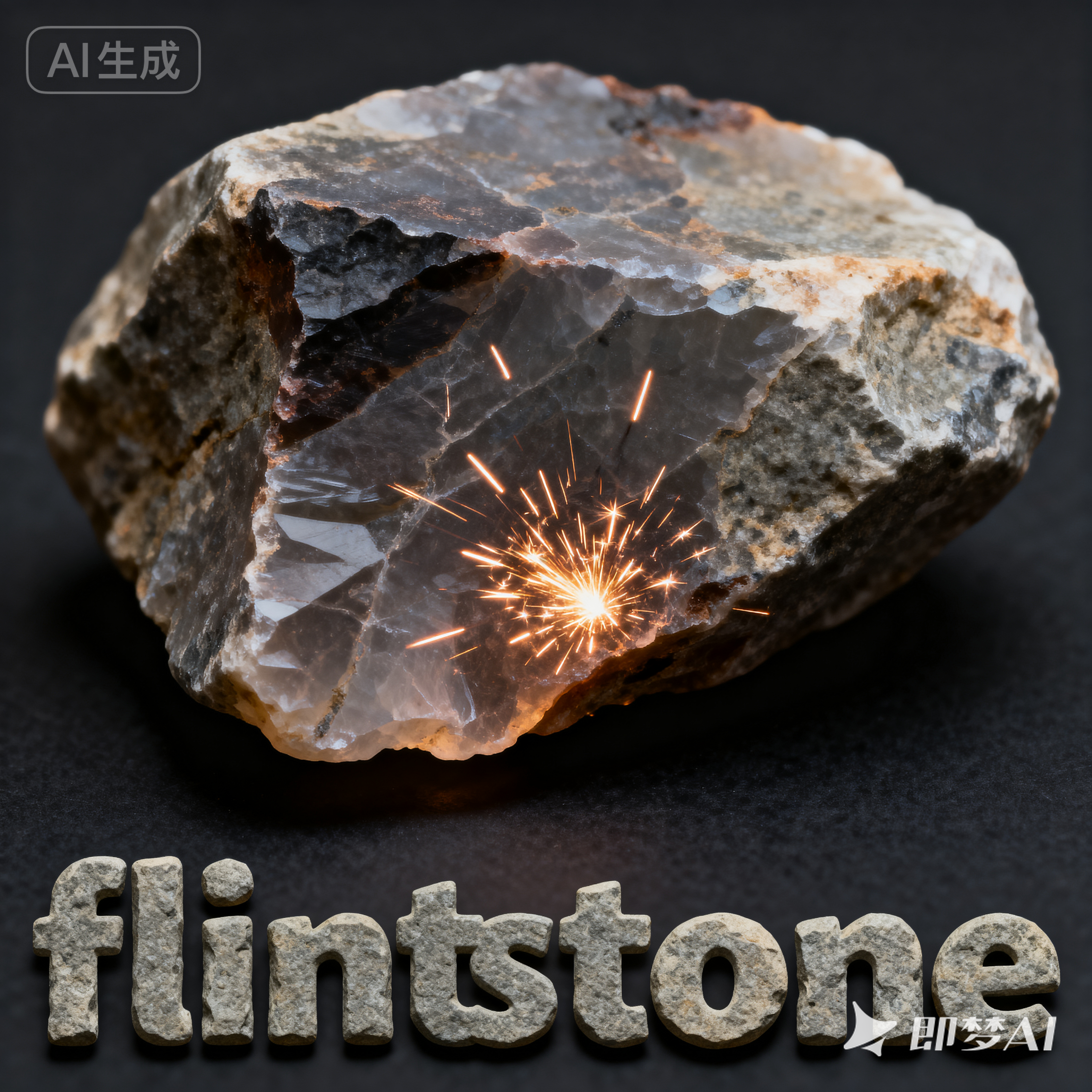 flintstone是什么意思_flintstone怎么读_音标'flɪntstəʊn