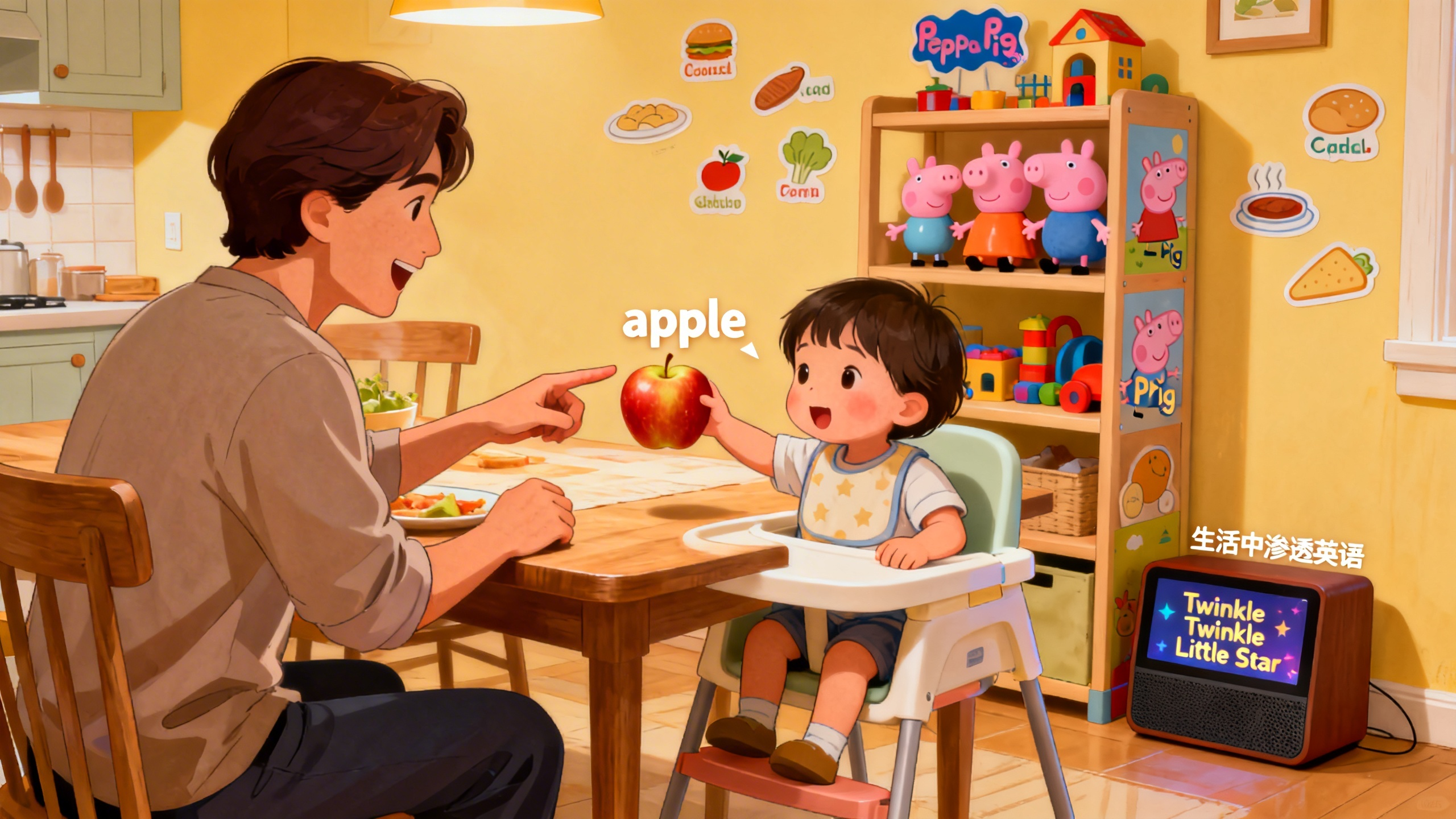 4岁宝宝怎么学英语