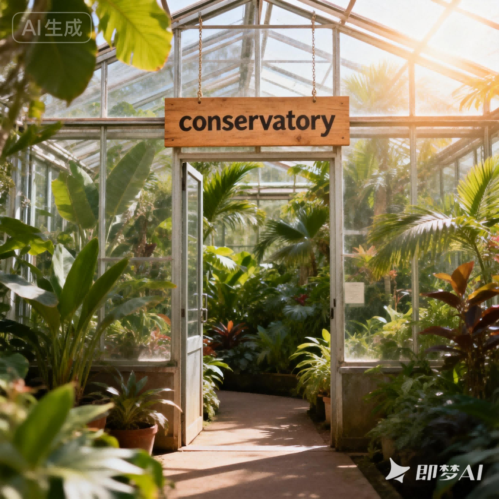 conservatory是什么意思_conservatory怎么读_音标kən'sɜ-vətrɪ