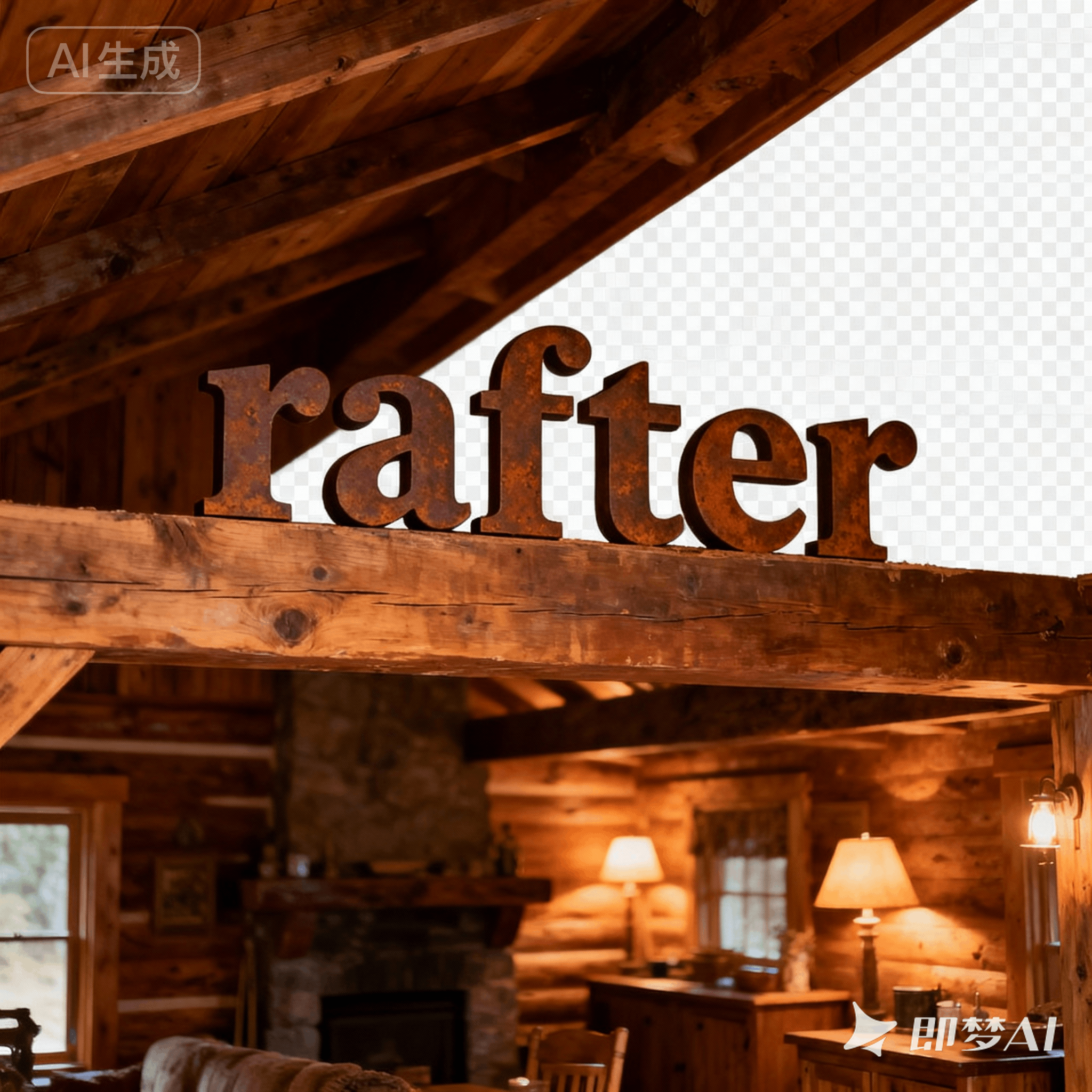 rafter是什么意思_rafter怎么读_音标ˈrɑ-ftə(r)