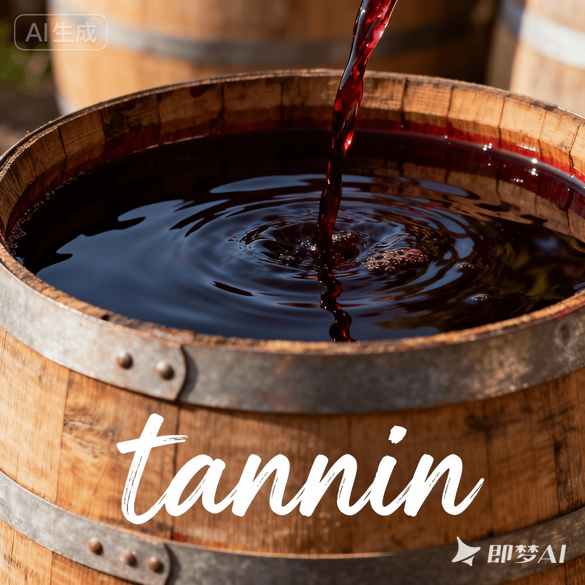 tannin是什么意思_tannin怎么读_音标'tænɪn