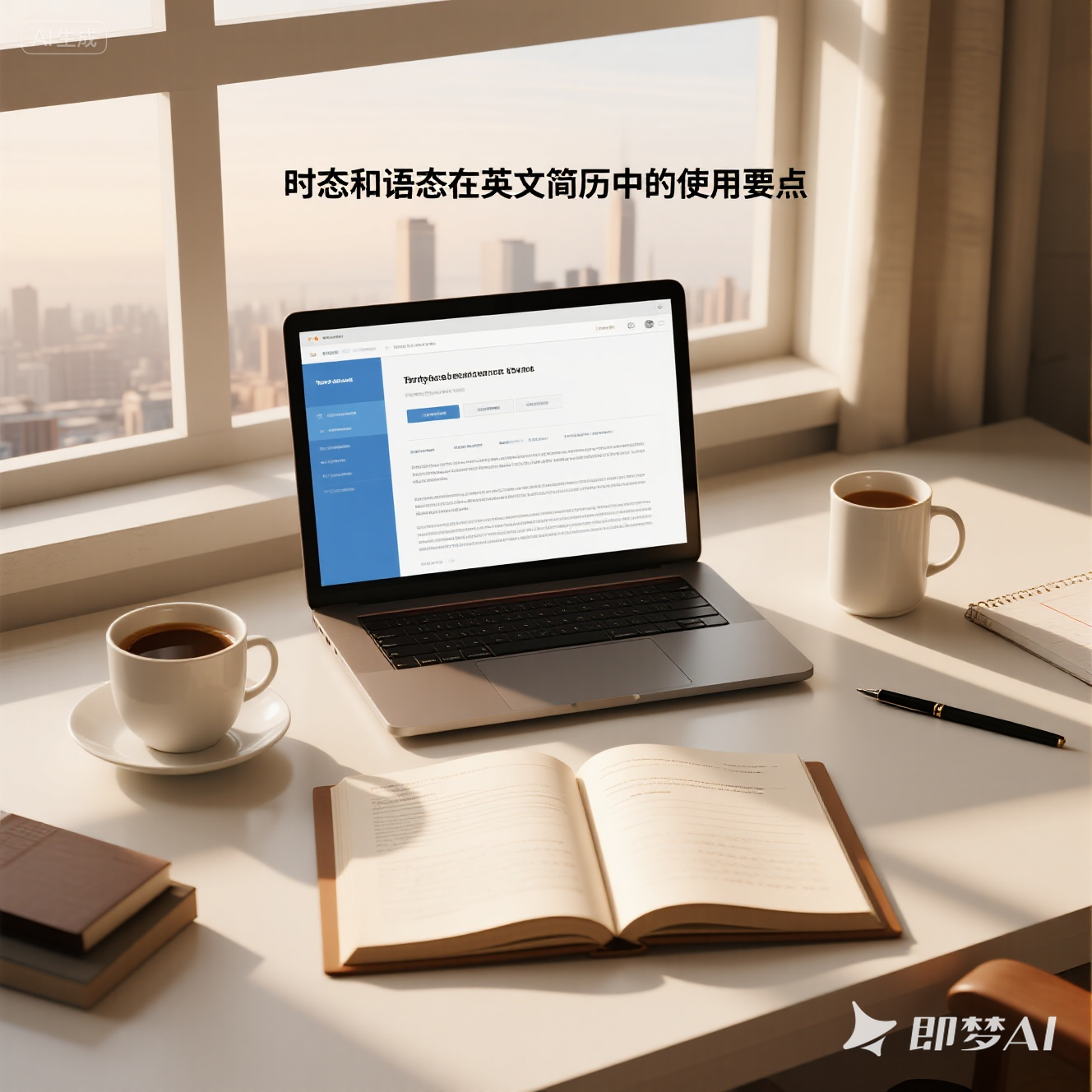 英文简历中的时态和语态使用？