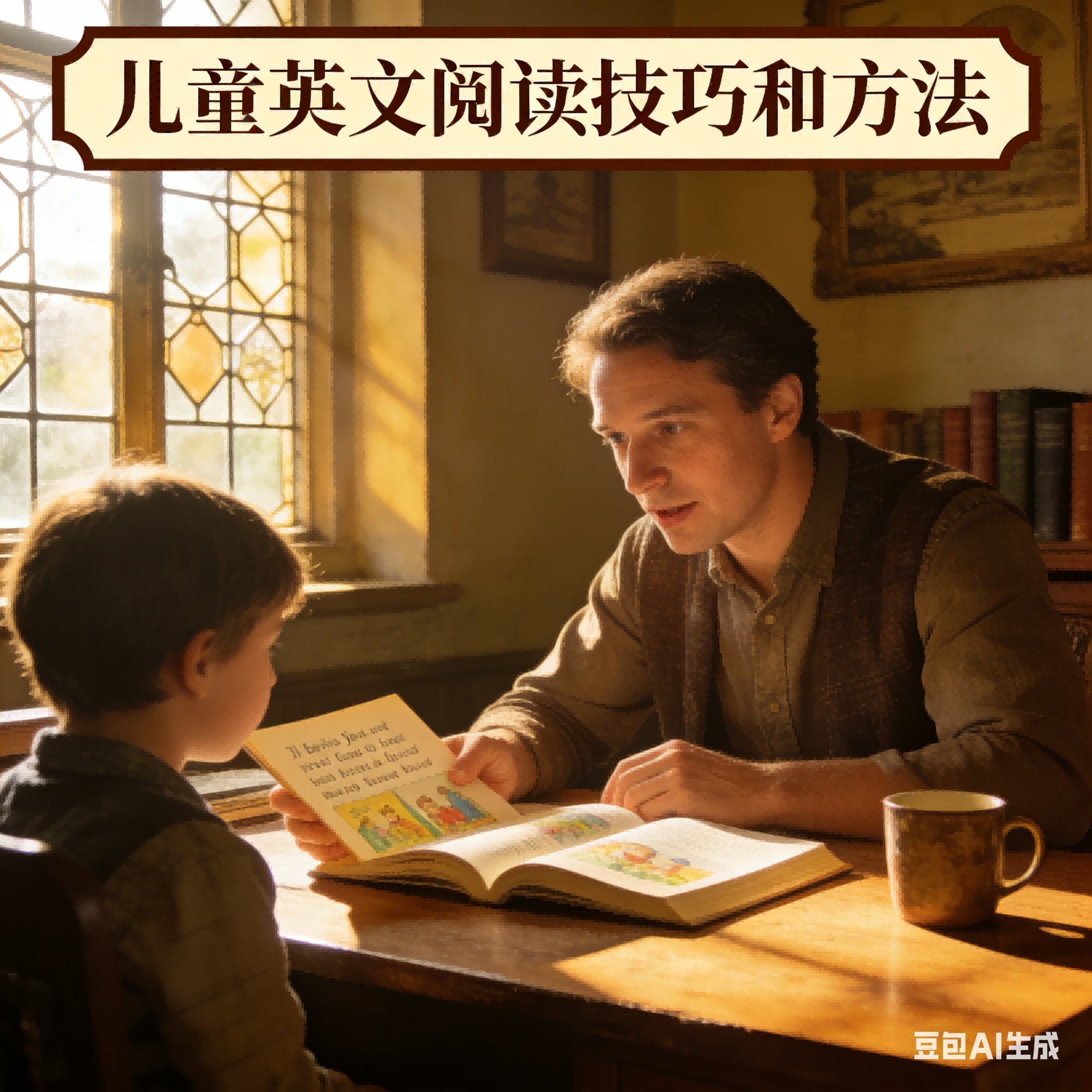 儿童英文阅读技巧和方法