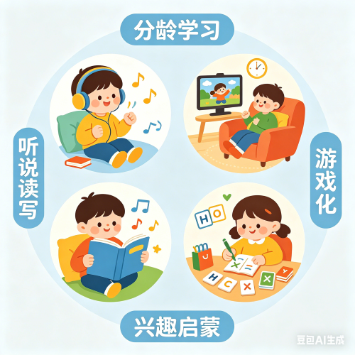 儿童学英语怎么学