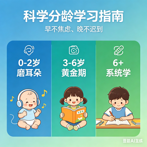 小孩学英语几岁开始好