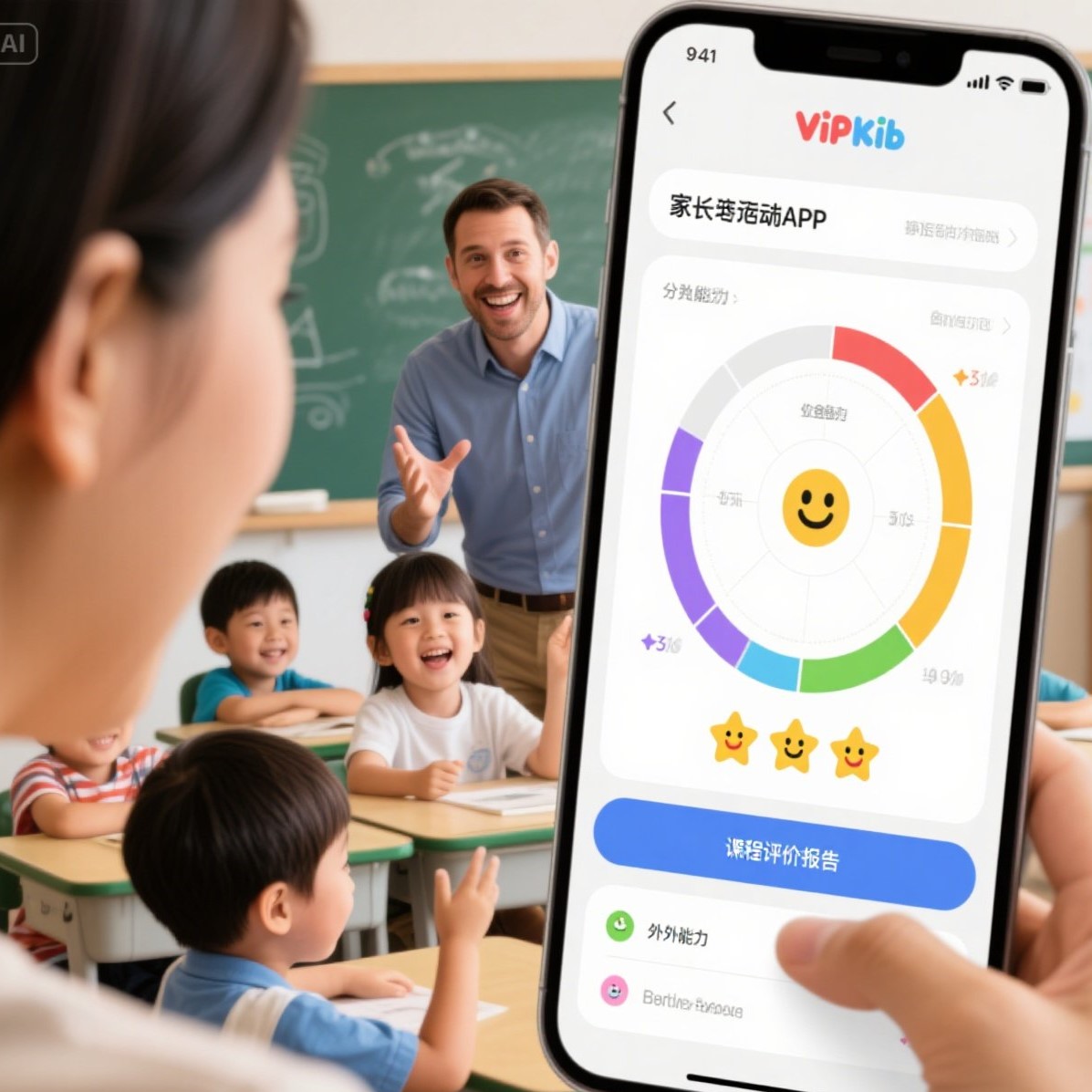 VIPKID 的课程是否提供课程评价？