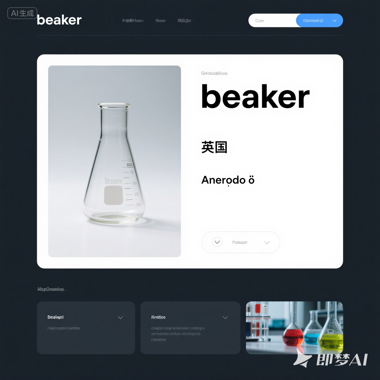 beaker 是什么意思_beaker 怎么读_音标ˈbi-kə(r)