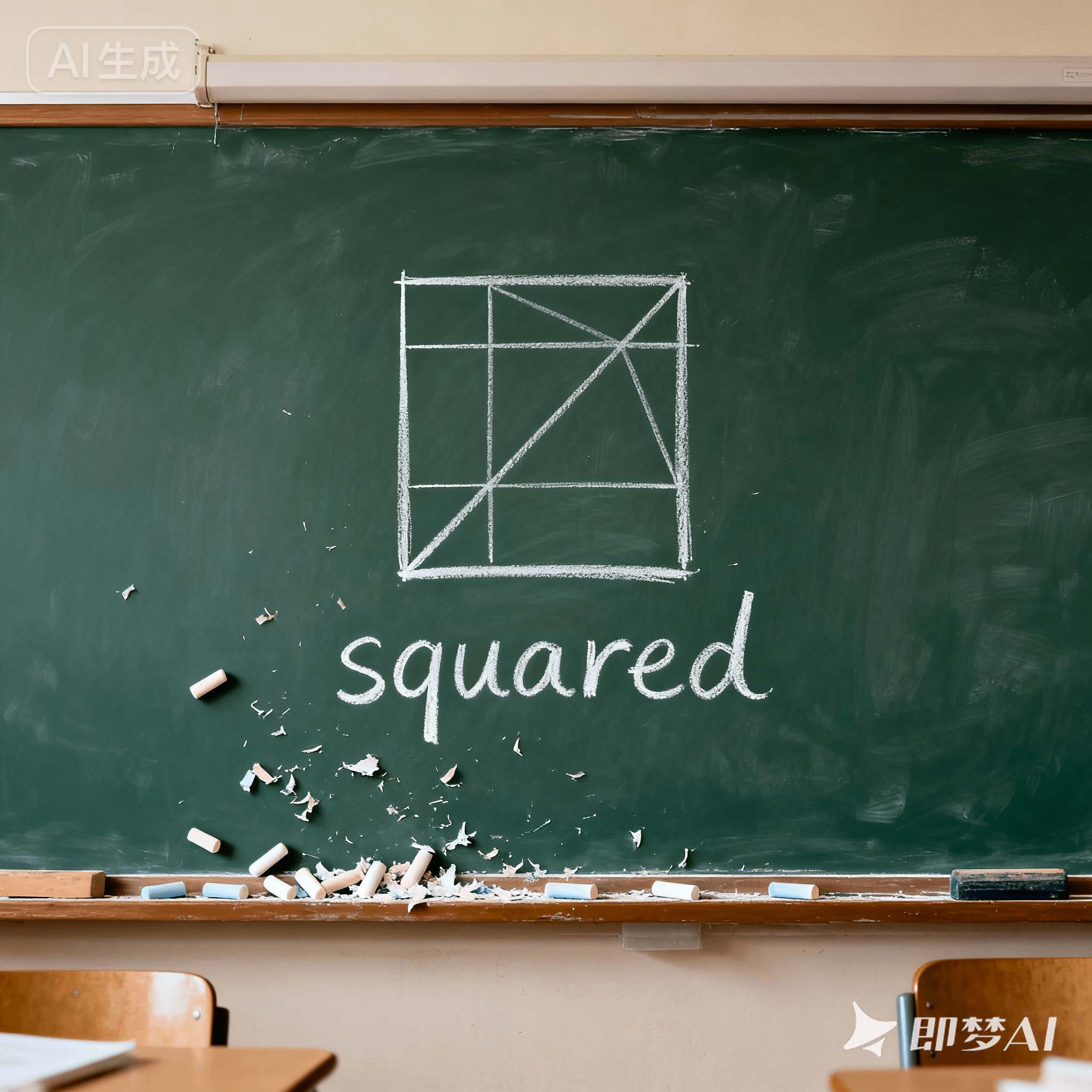 squared是什么意思_squared怎么读_音标skweəd