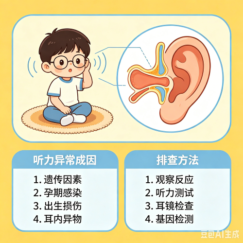 七岁小孩听力很差是怎么了?