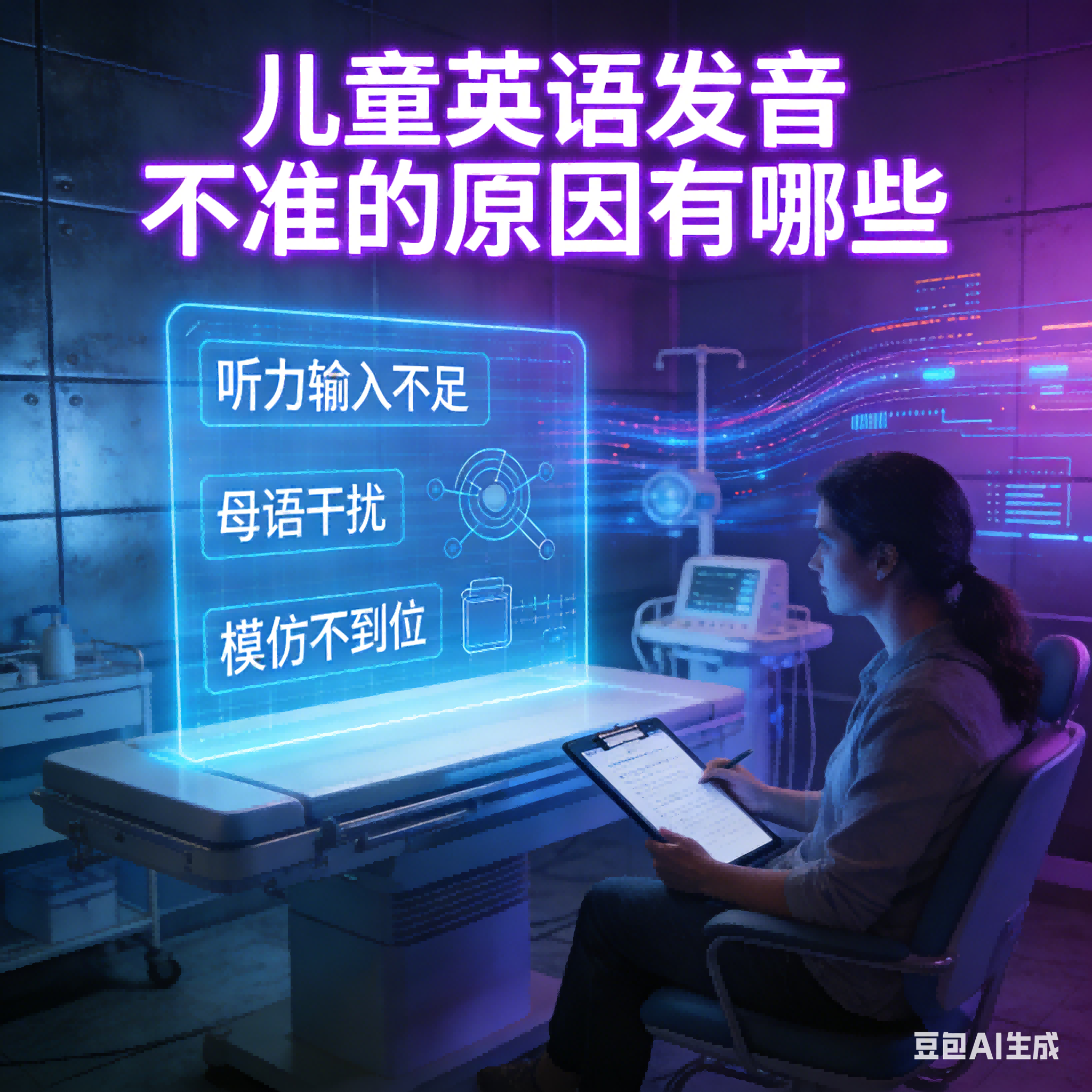 儿童英语发音不准的原因有哪些