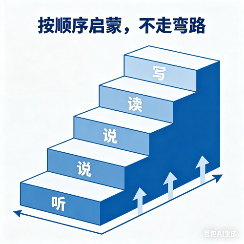 零基础学英语先后顺序