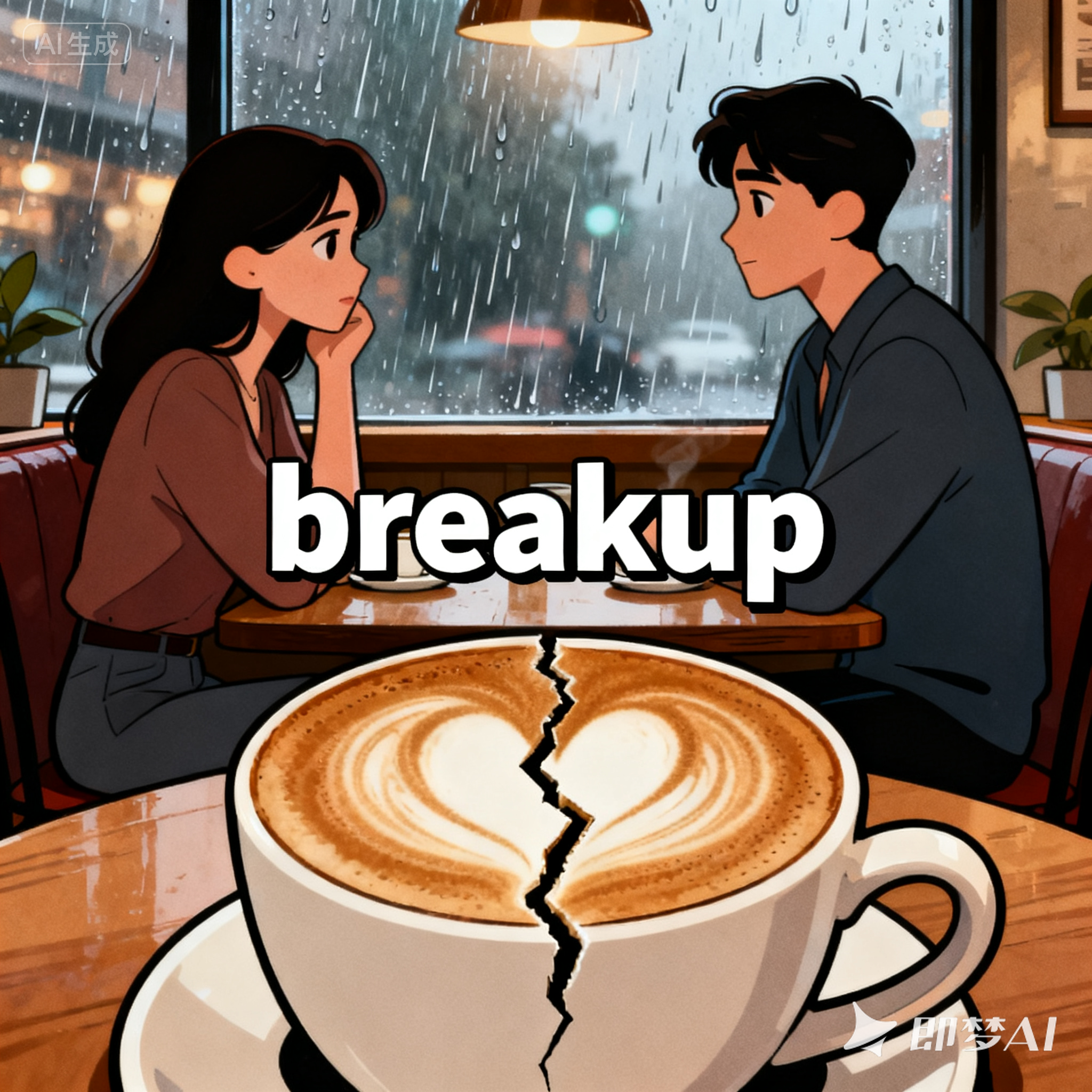 breakup是什么意思_breakup怎么读_音标'breɪk'ʌp