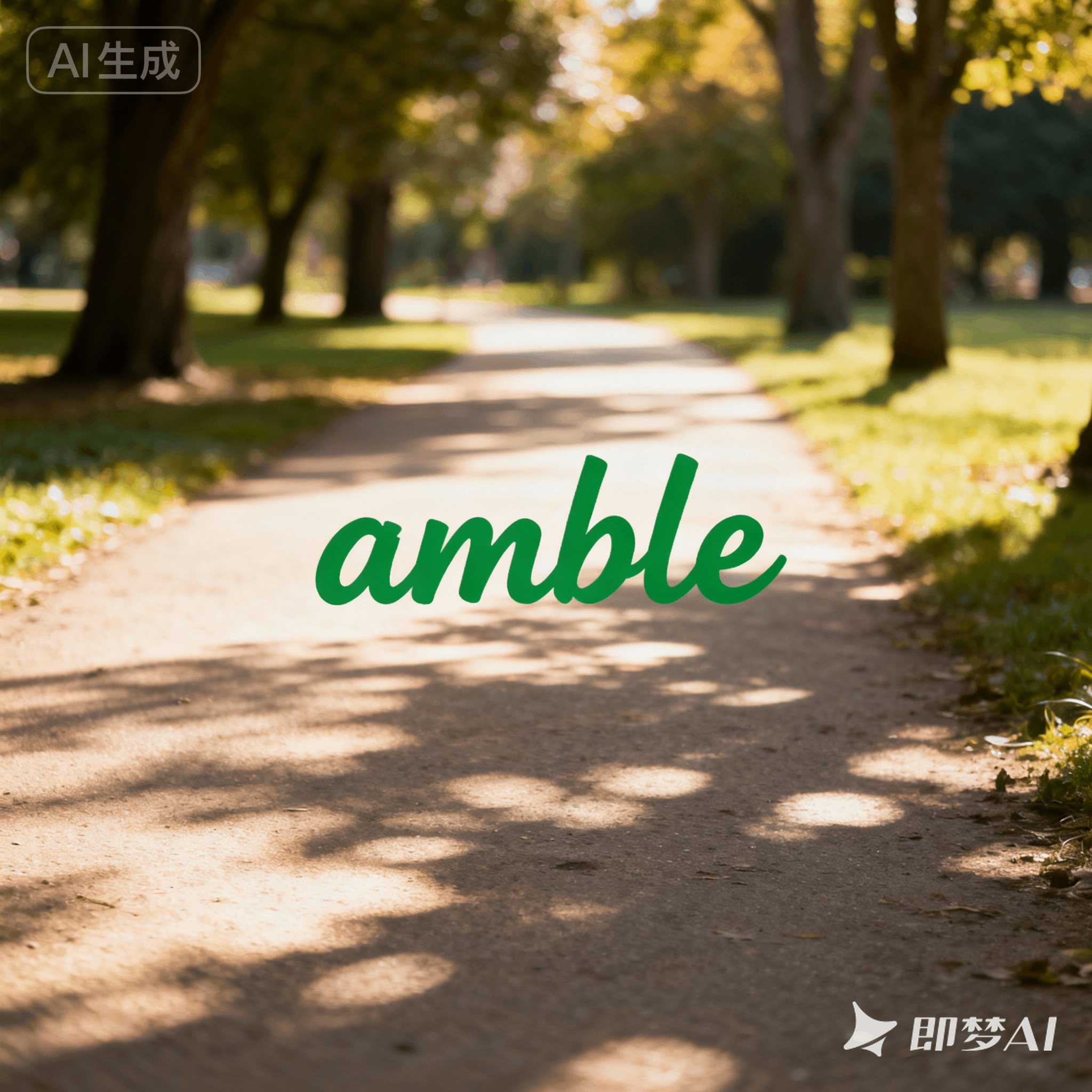 amble是什么意思_amble怎么读_音标'æmbl