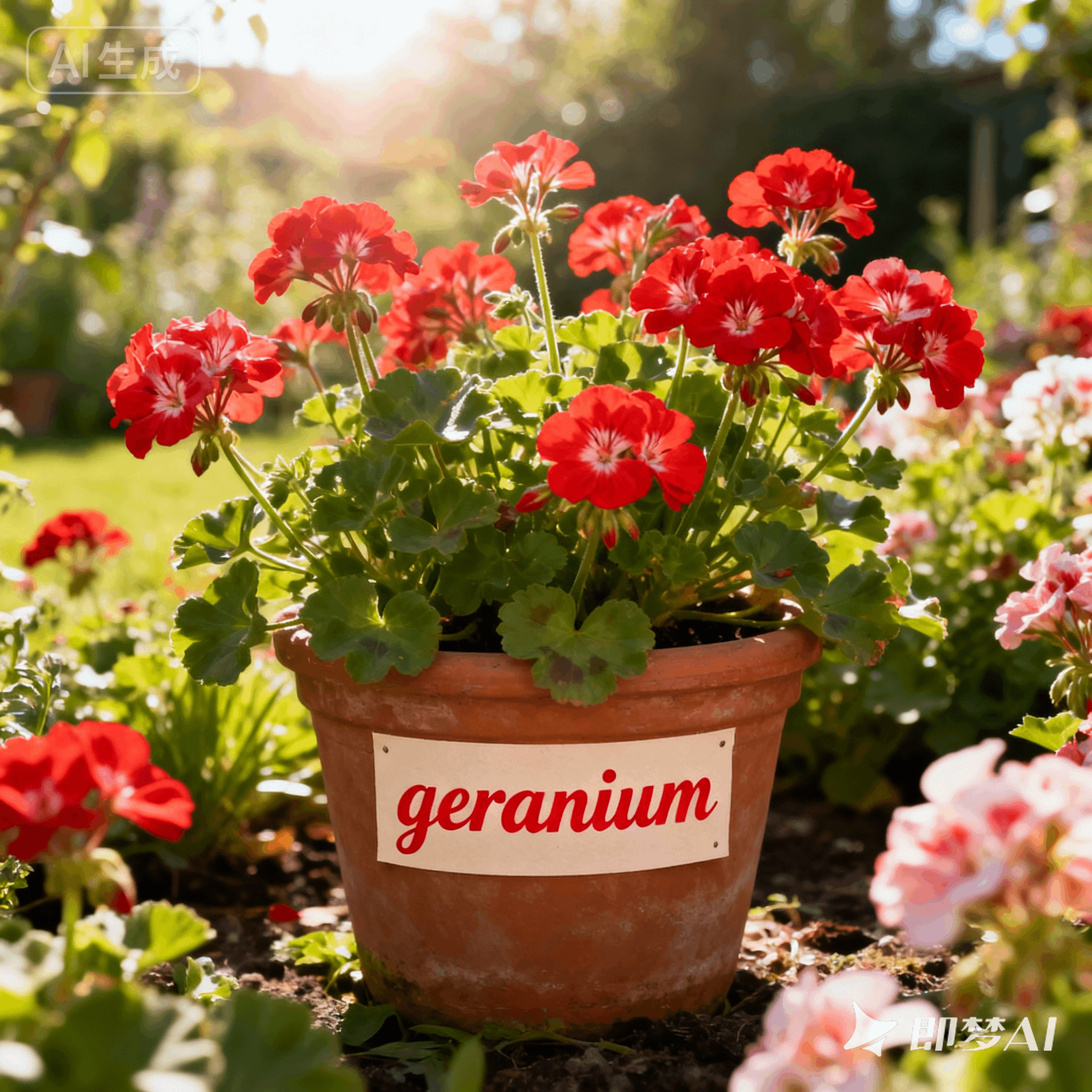 geranium是什么意思_geranium怎么读_音标dʒəˈreɪnɪəm